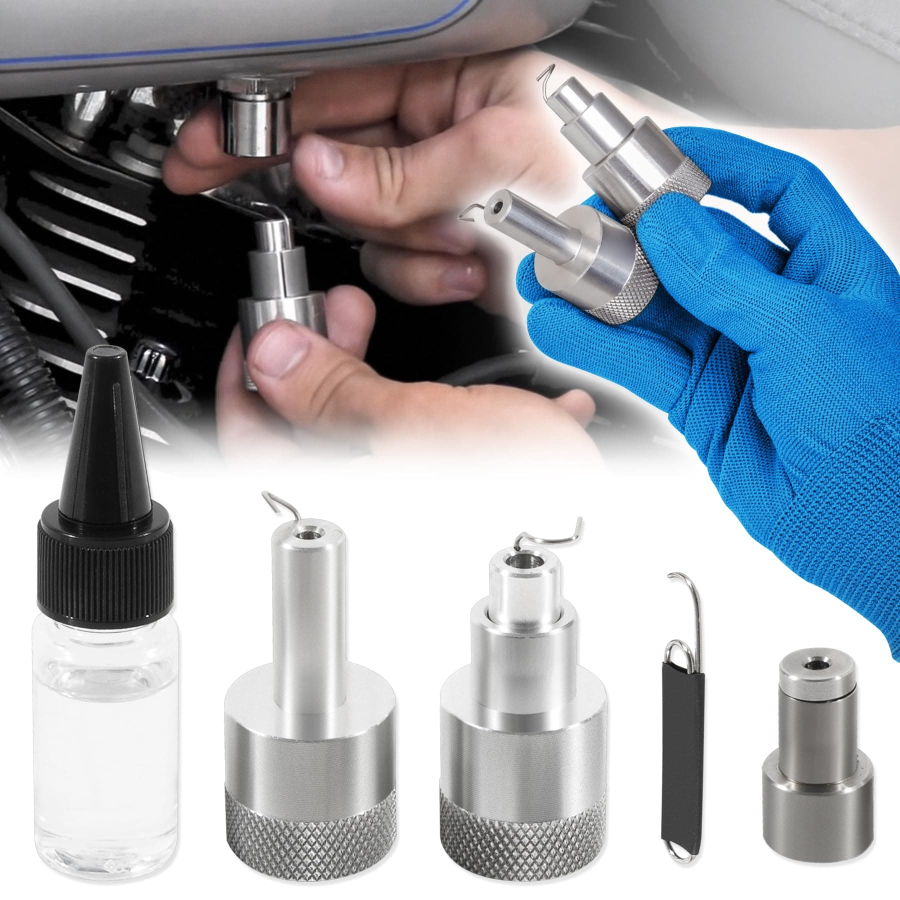 Fuel Check Valve Repair Installation Tool Kit Replace for MC400 MC-400