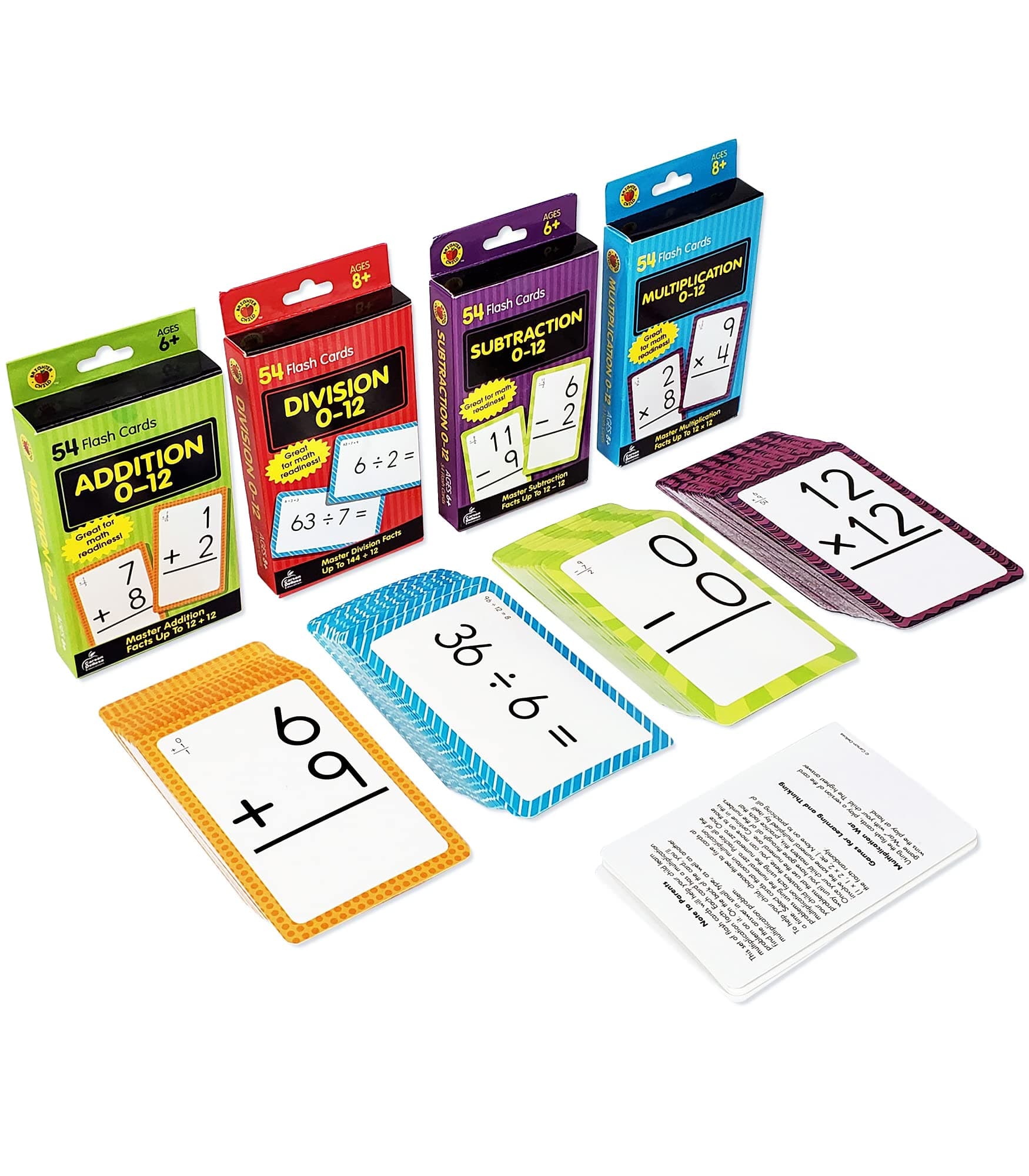 Carson Dellosa Math Flash Cards