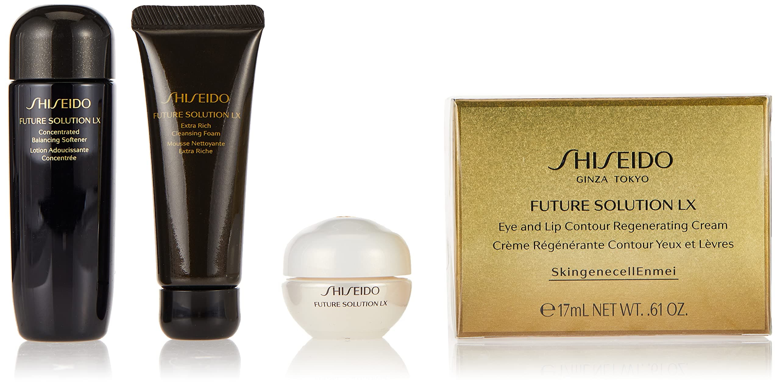 Future Solution Lx Eye & Lip Cream 17 Ml+Foam 15 Ml+Sftener E 25 Ml+Protect Spf20 6 Ml