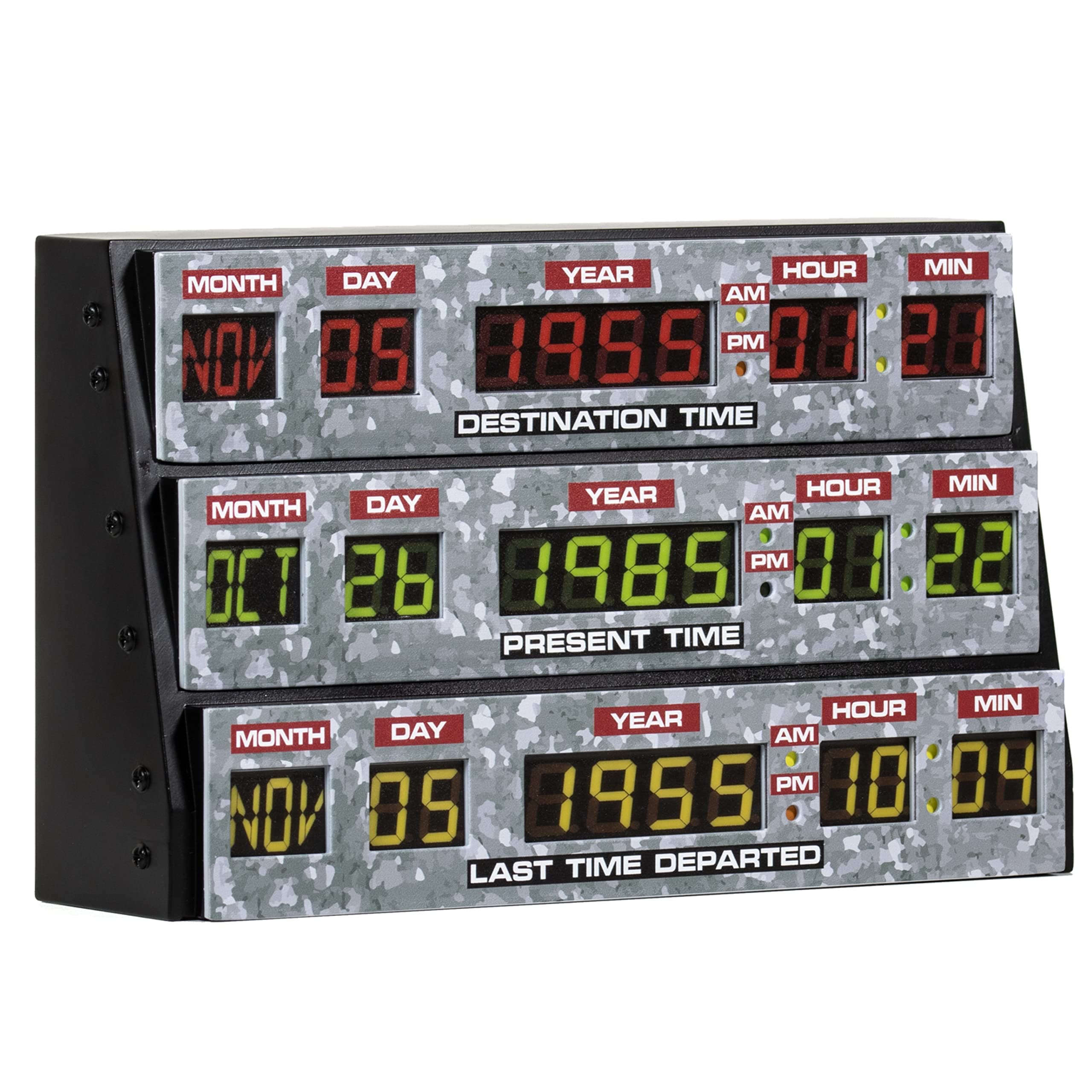 Back to The Future 3D Lamp Wall Light - Ambient Lighting Gaming Accessory for Bedroom, Home, Study, Office, Work - Official Back to The Future Merchandise