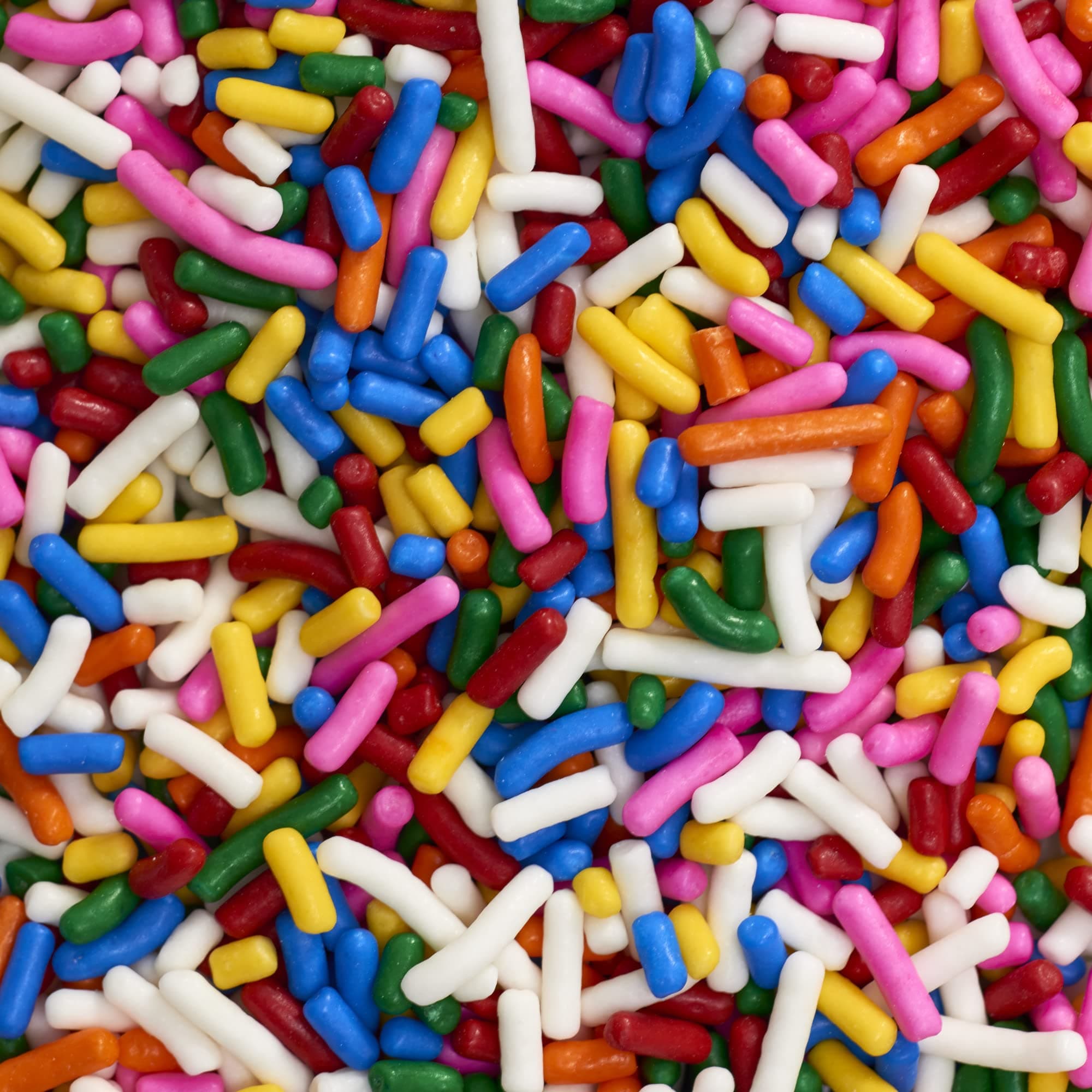 DecoPac Bright Rainbow Sprinkles | Extra Large 26oz Pack | Cake Sprinkle Mix, Fancy Sprinkles For Cake Decorating, Handheld Container, Candy Sprinkles, Cake Sprinkles - Bright Rainbow