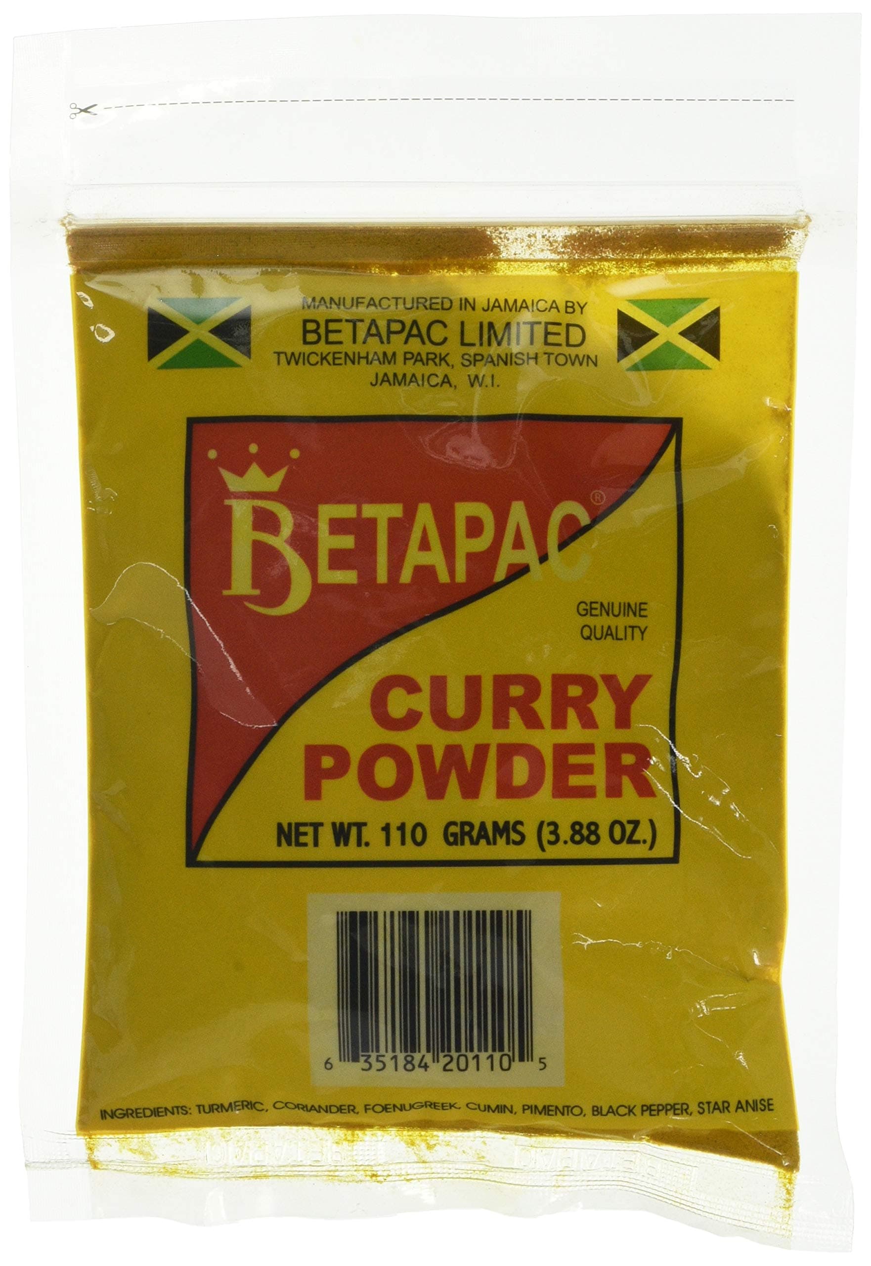 Betapac Curry Powder, 110 g