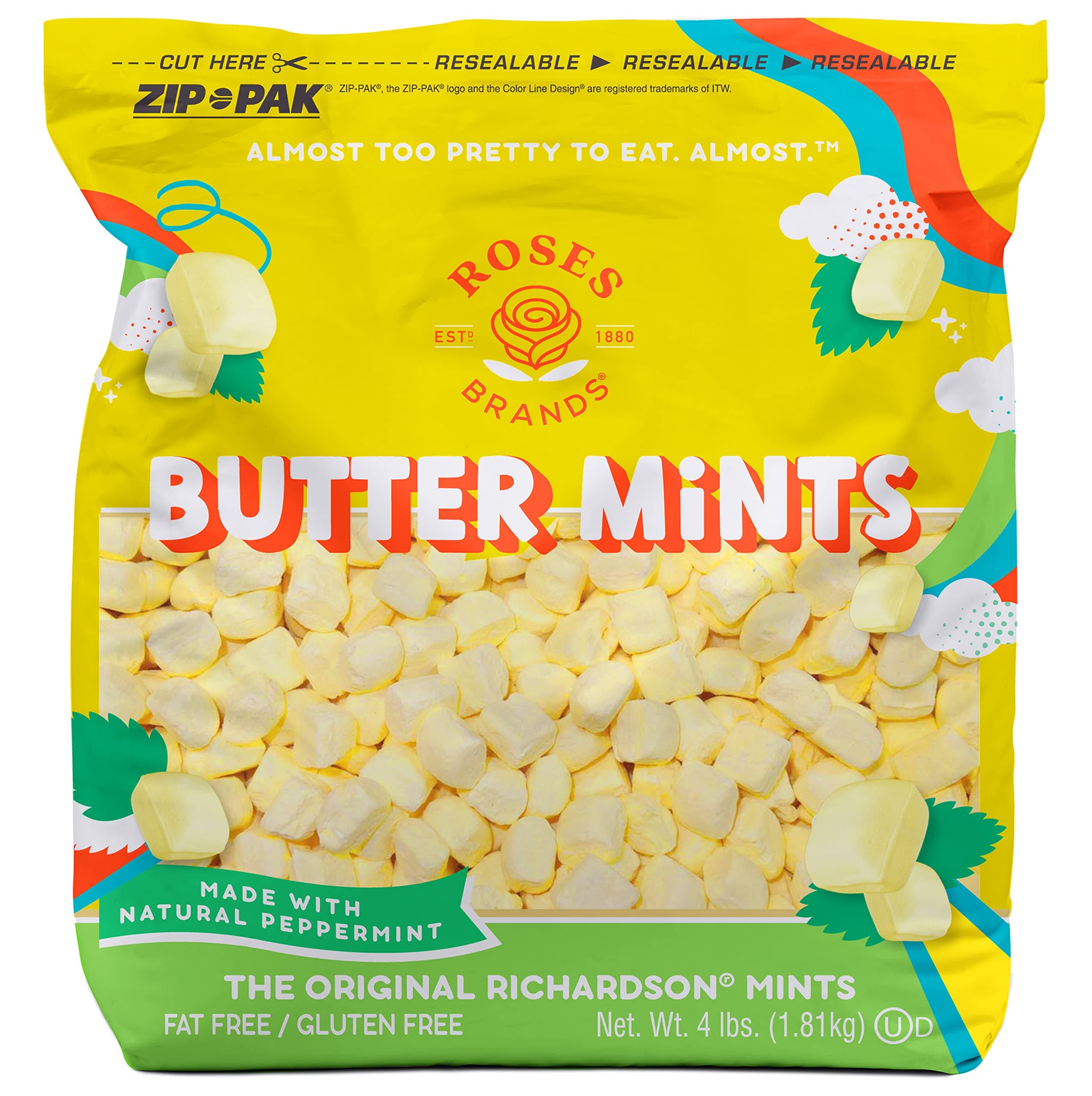 Butter Mints - Peppermint Candy, 4 lbs