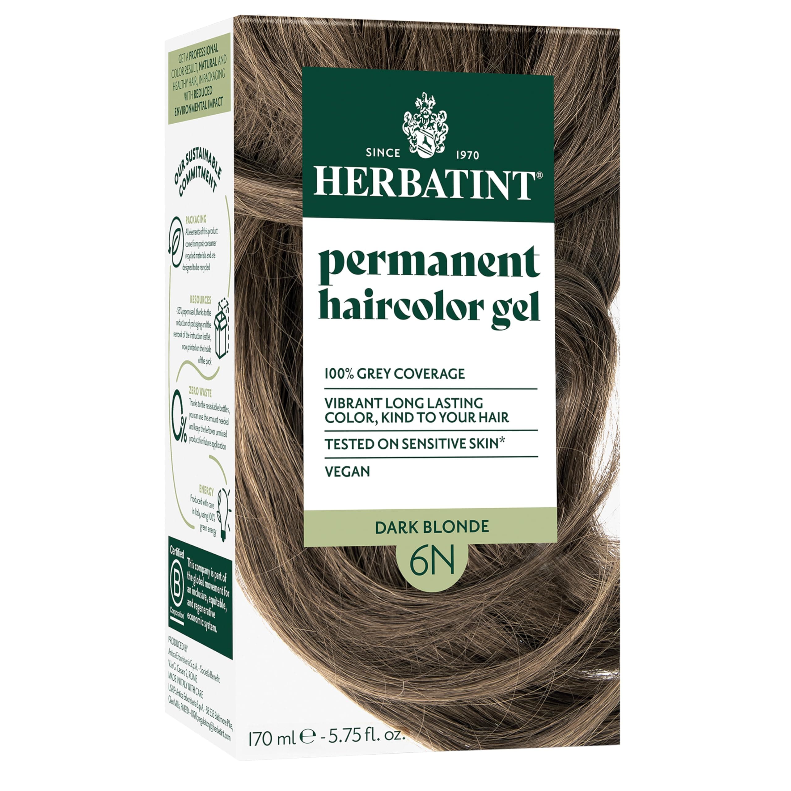 Herbatint | 6N Dark Blonde | 1 X 150Ml