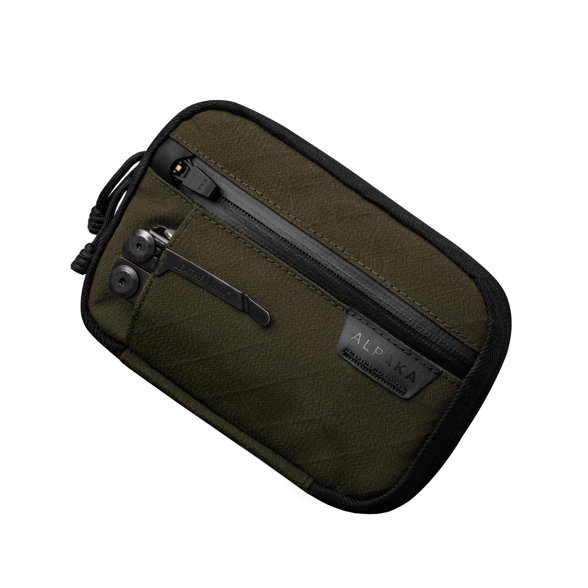 ALPAKA Admin Pouch Pro - Small Tool Pouch with Smooth Zipper, Weatherproof Storage for Electronics, Cables, EDC Organizer, Travel Accessories