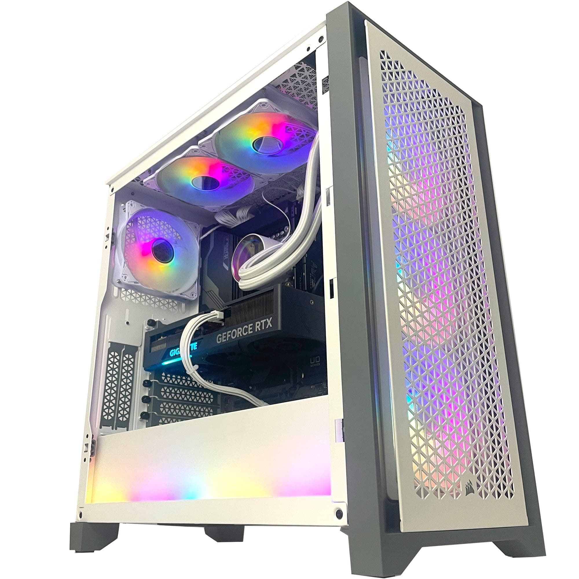 ginger6Gaming PC Desktop 14ZH66R-8PX - Intel Core i9 14900f Processor, Nvidia RTX 4090 24GB Graphics, 4TB M.2 NVMe SSD, 64GB DDR5, Z790, Wi-Fi 6E 802.11ax, Liquid Cooled, Windows 11 Home