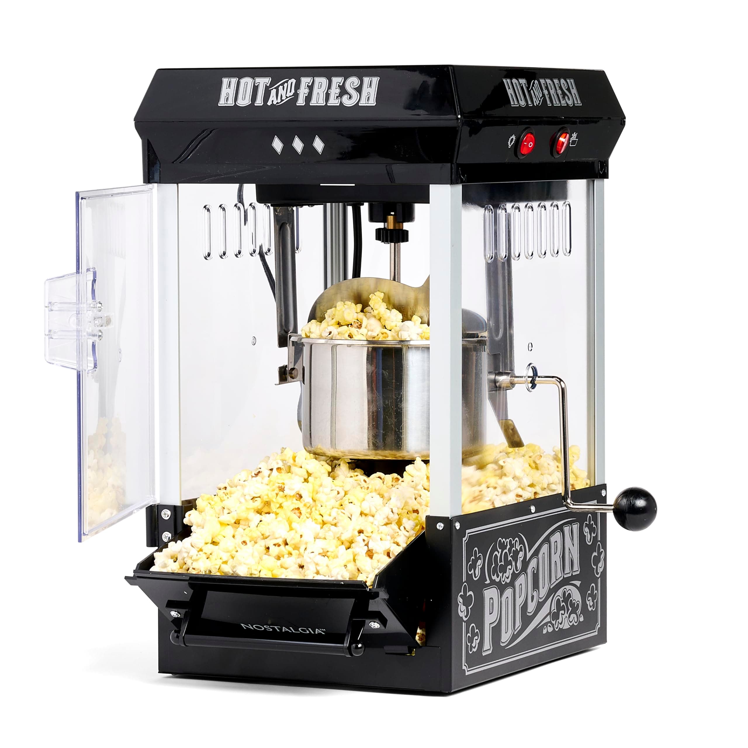 nostalgia Popcorn Maker (KPM220BK, 2.5oz, Black)