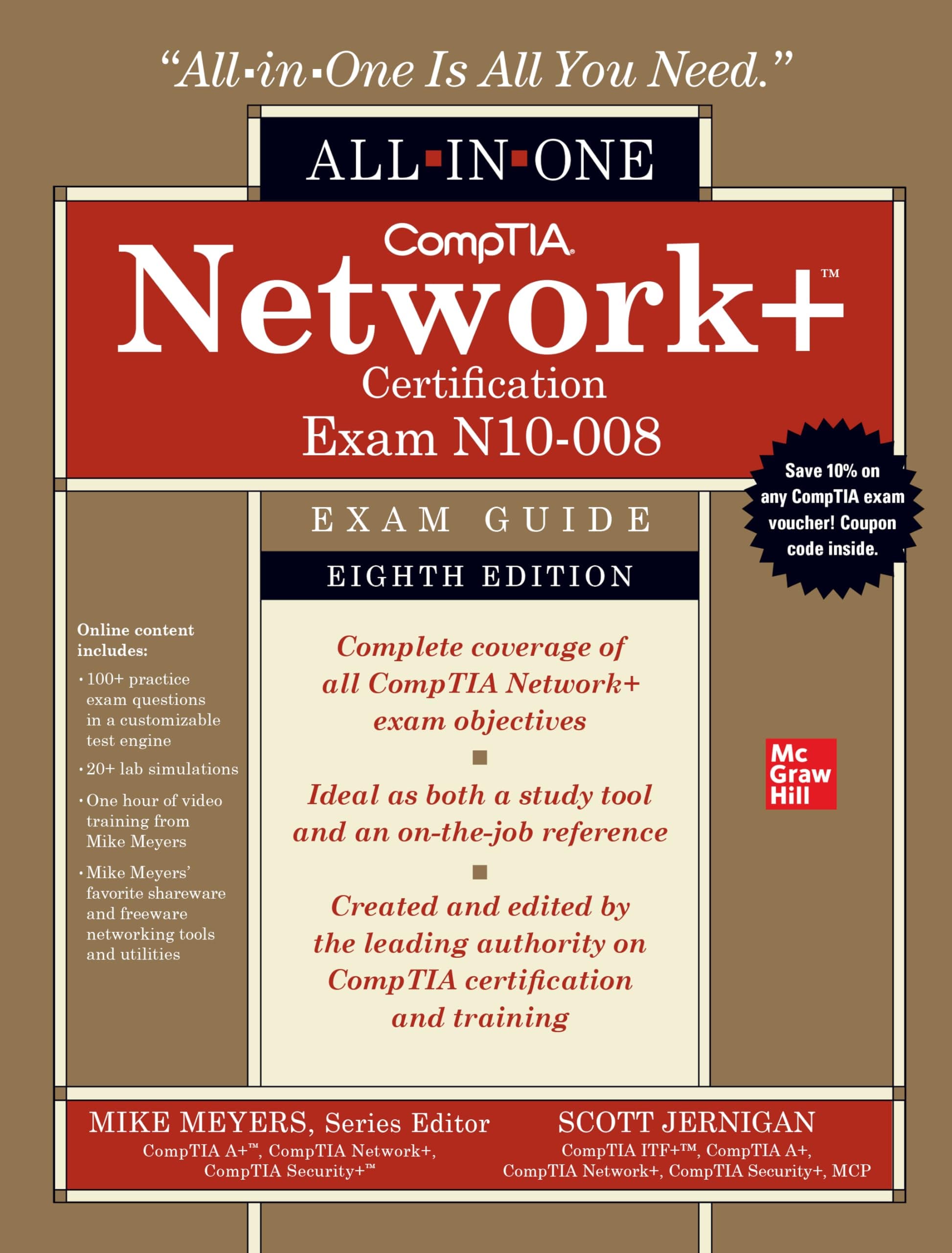 Comptia Network+ Certification All-In-One Exam Guide, Eighth Edition (Exam N10-008) Hardcover – 28 March 2022