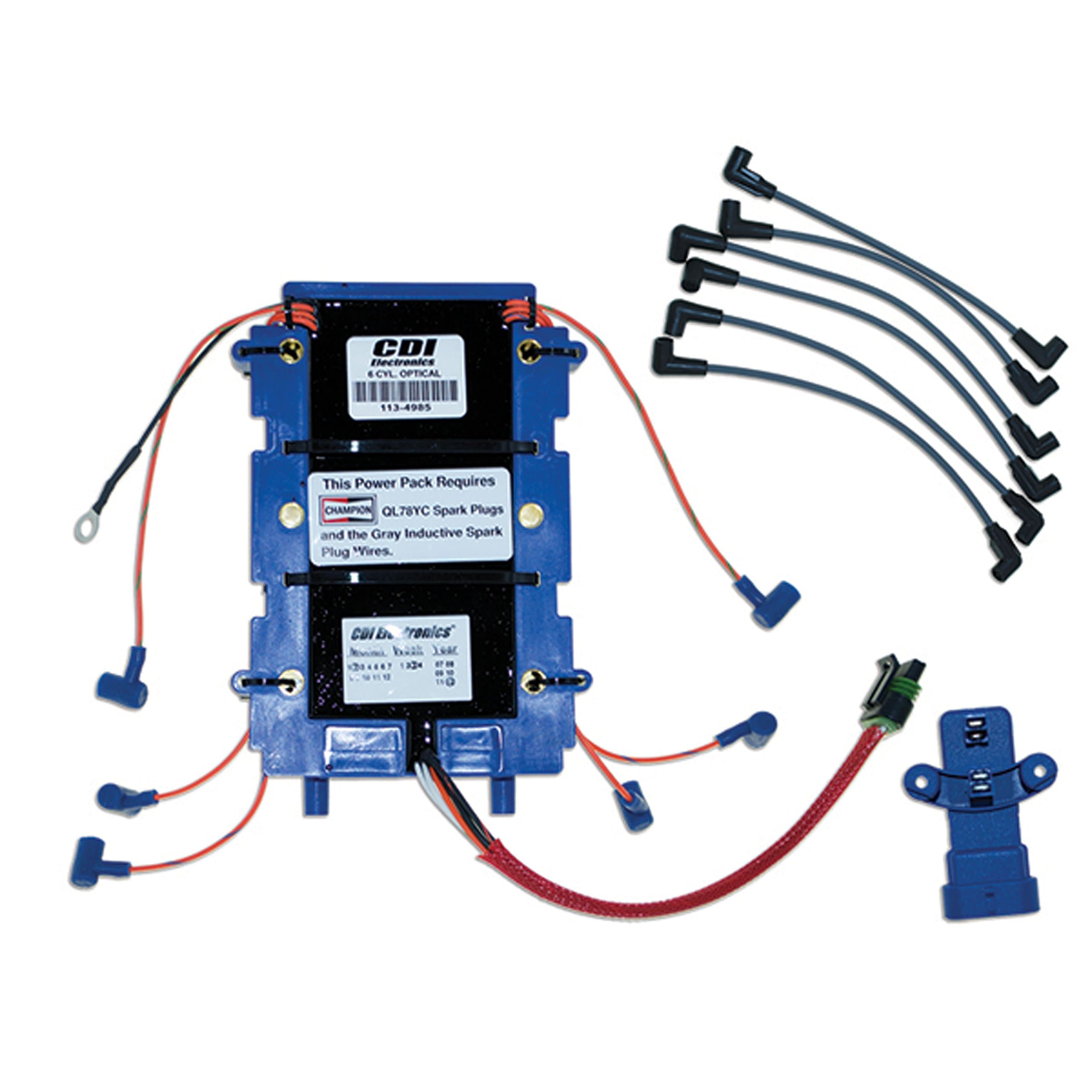 CDI Electronics 113-6367K 1 Johnson/Evinrude Power Pack Kit - 6 Cyl (1991-2006)