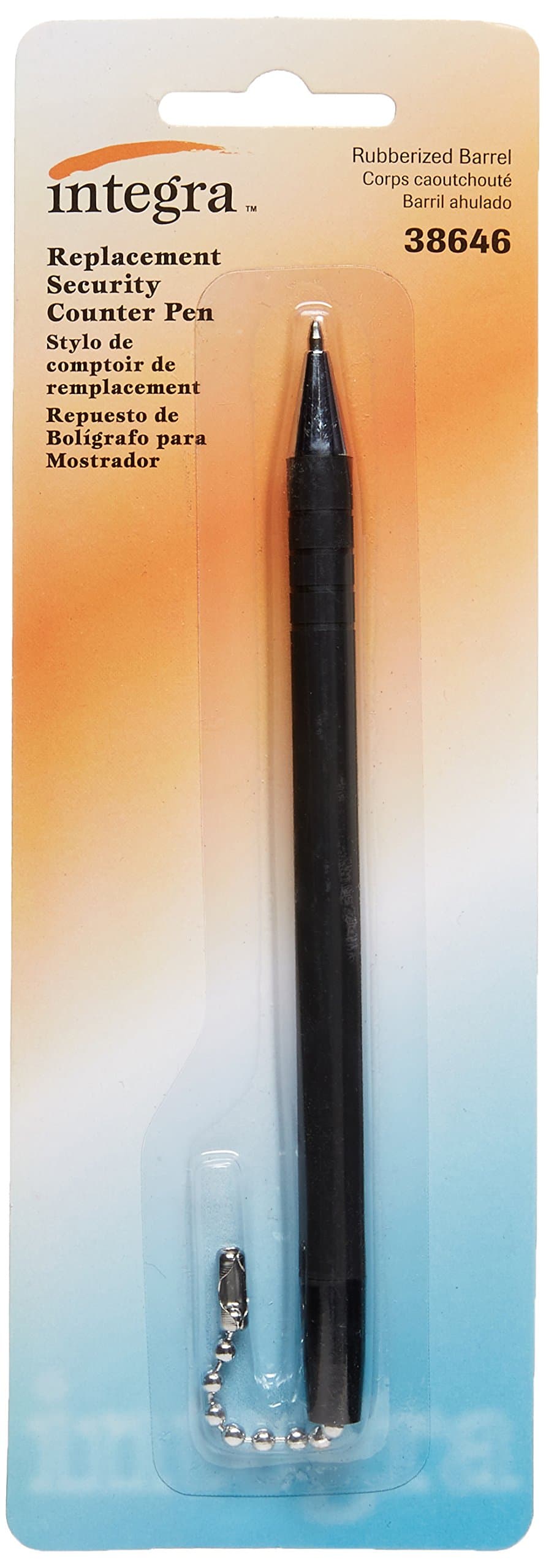 Replacement Security Pen, Anti-microbial, Black (ITA38646)
