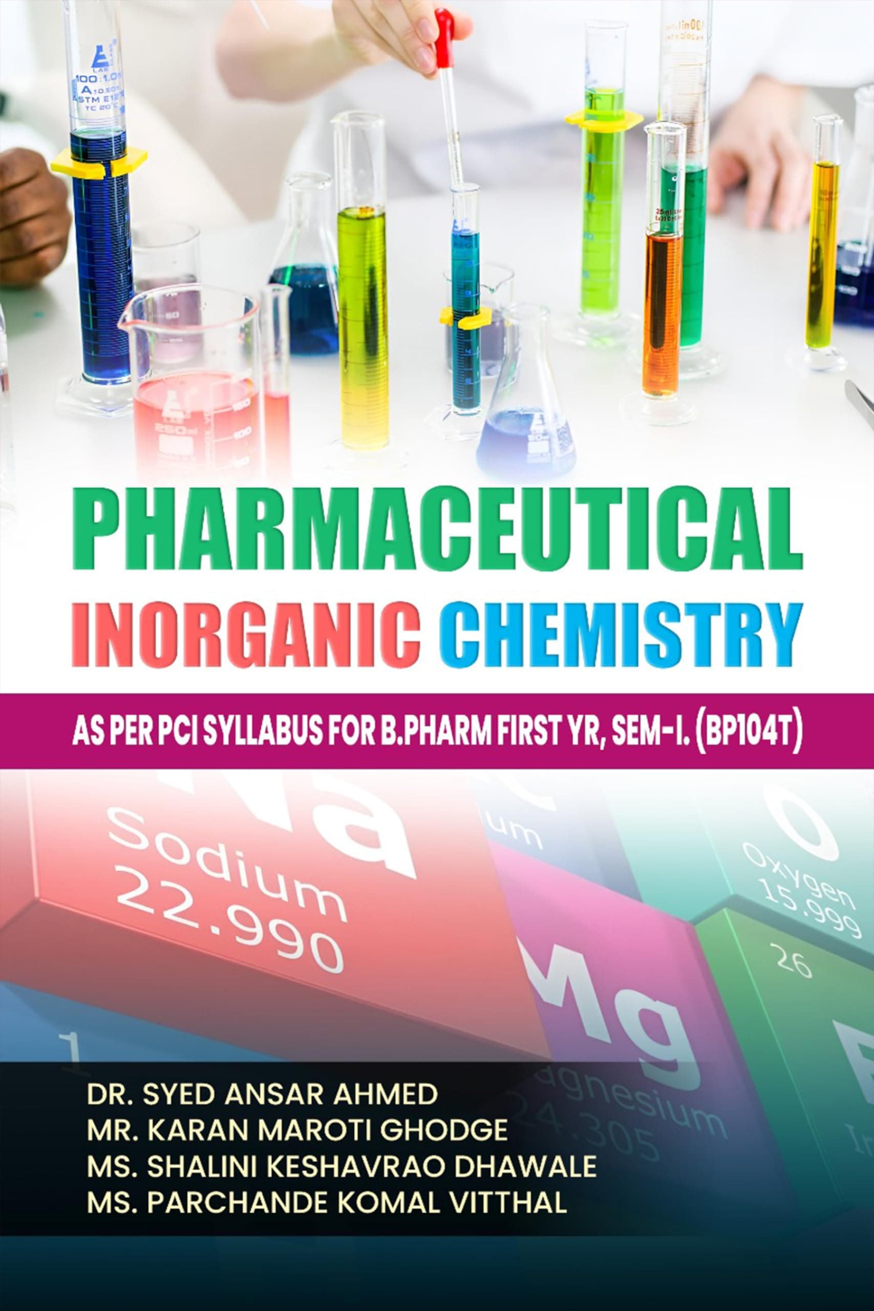 PHARMACEUTICAL INORGANIC CHEMISTRY