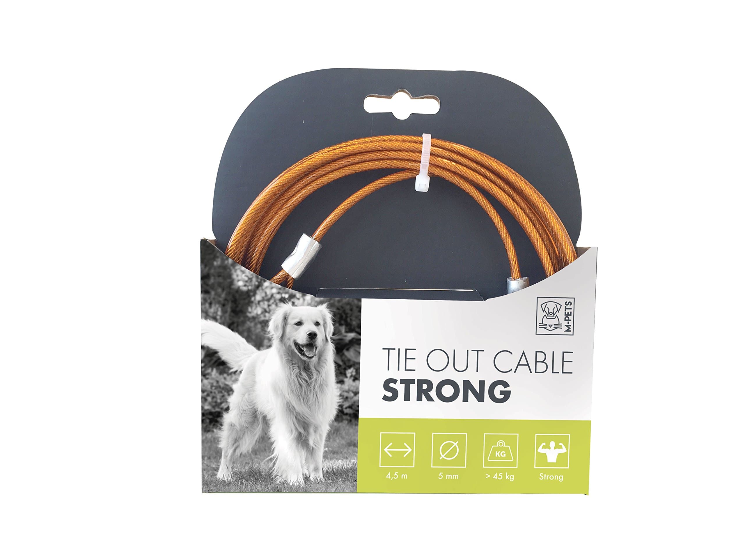 M-PETS Tie Out Cable Strong 4.5m