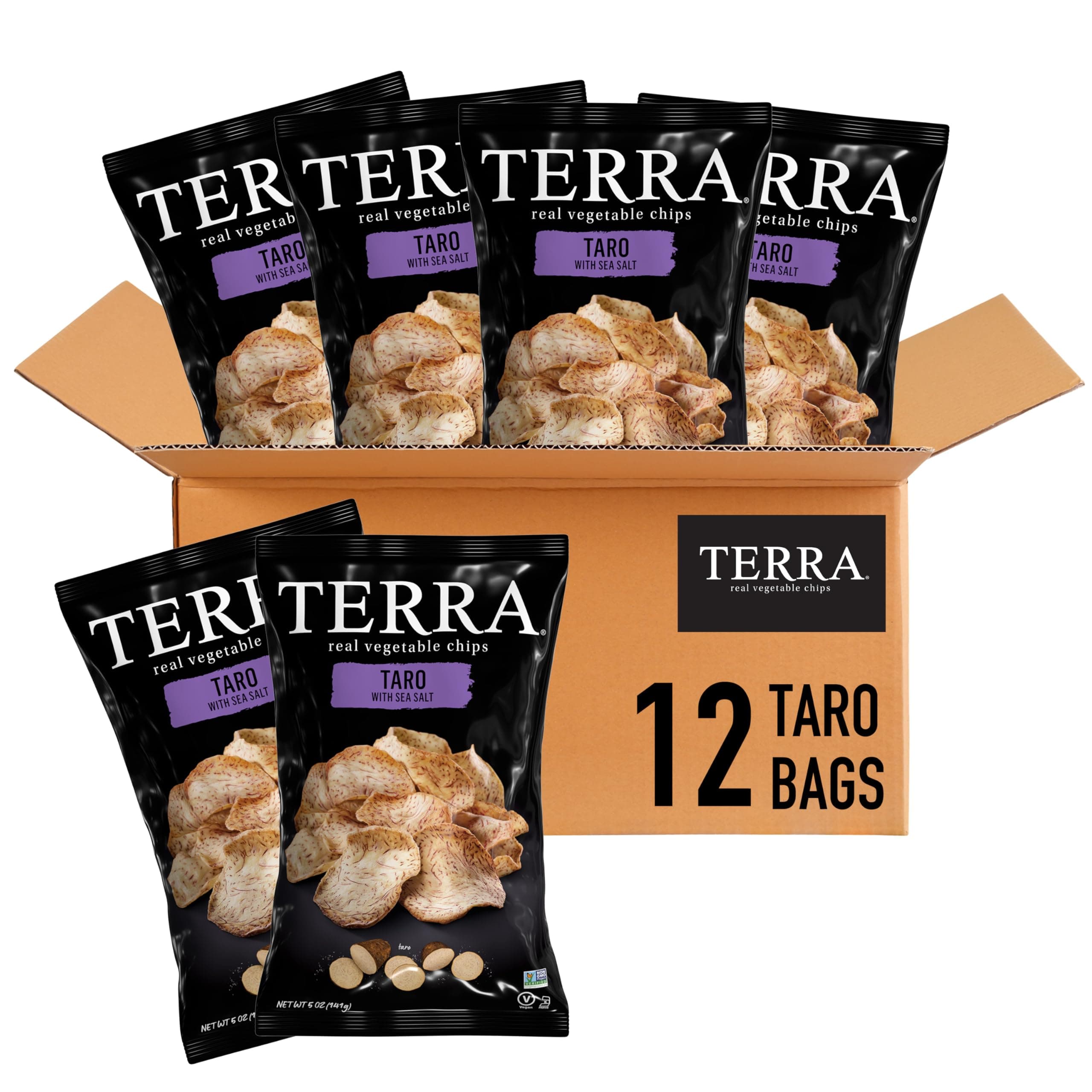 Terra Chips Chips - Exotic Vegetable - Taro - 6 Oz - Case Of 12