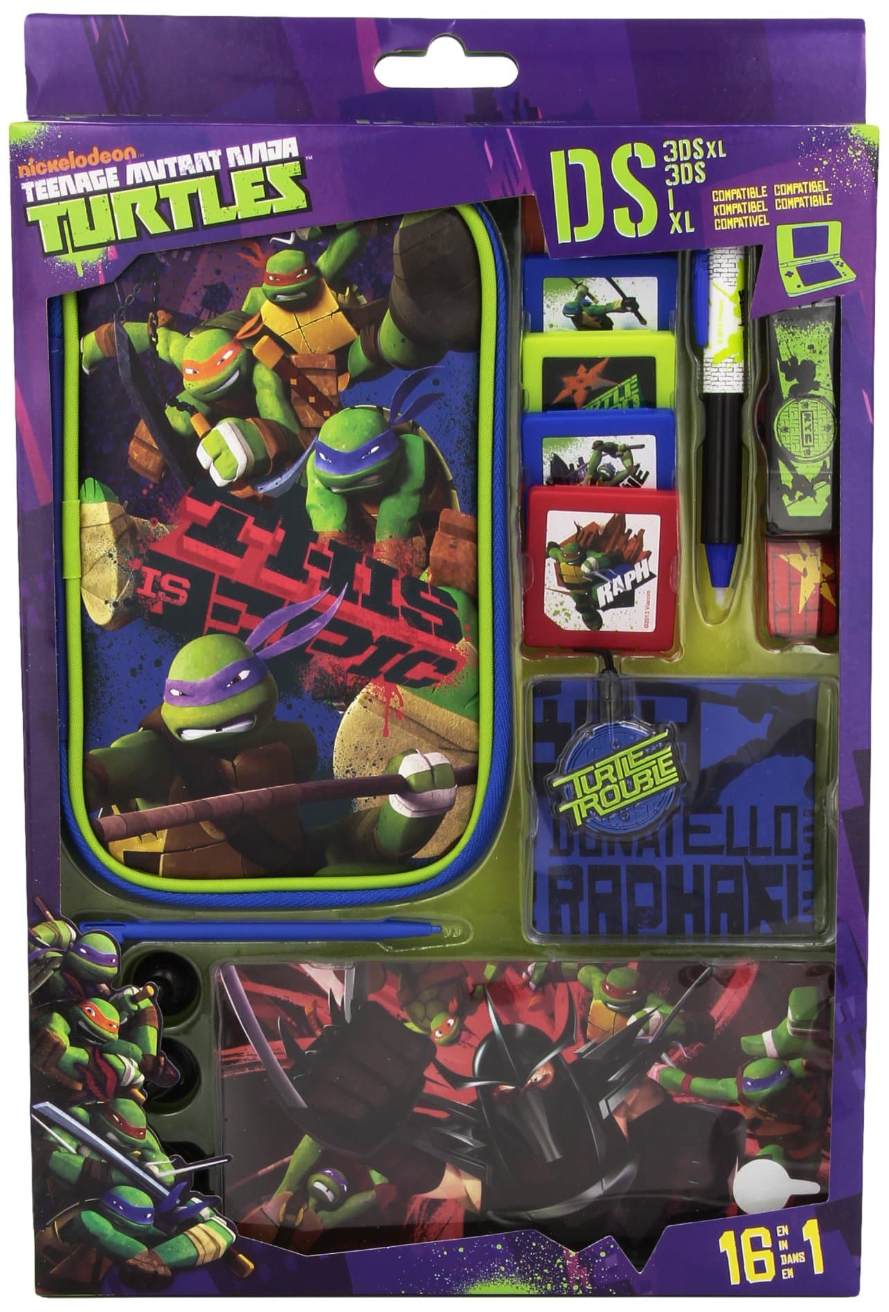 Power A Starter Kit 3Ds 03079 Ninja Turtles