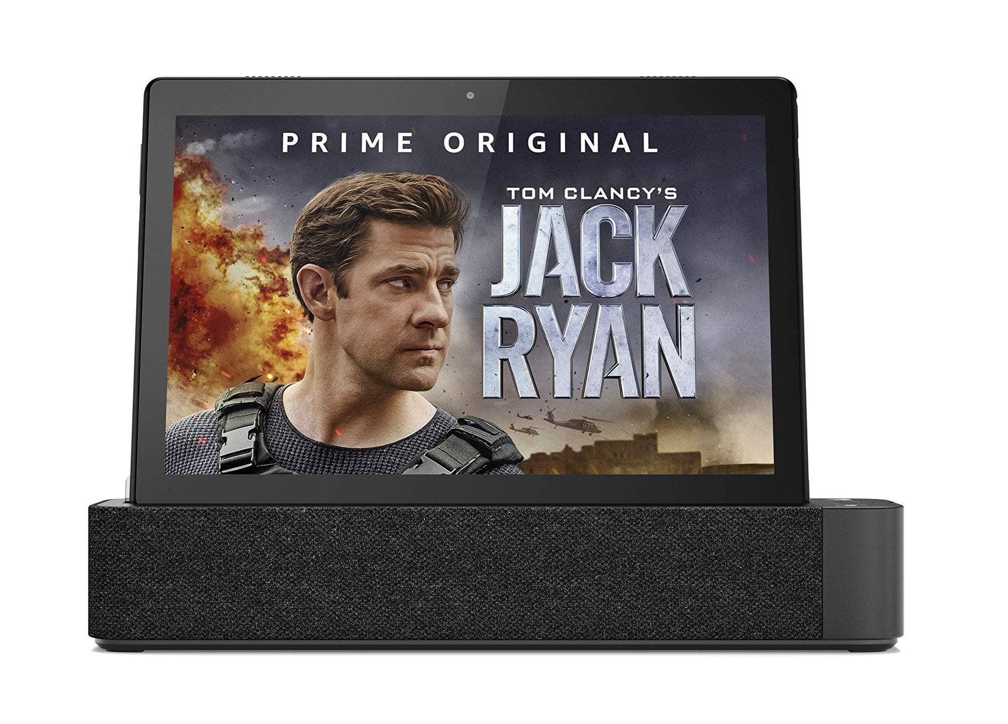 Smart Bluetooth, Wi-Fi Tab M10 with Amazon Alexa Speaker Dock (2GB RAM, 16GB, FHD, 4G LTE, Non Calling, 1920 x 1200, Slate Black)