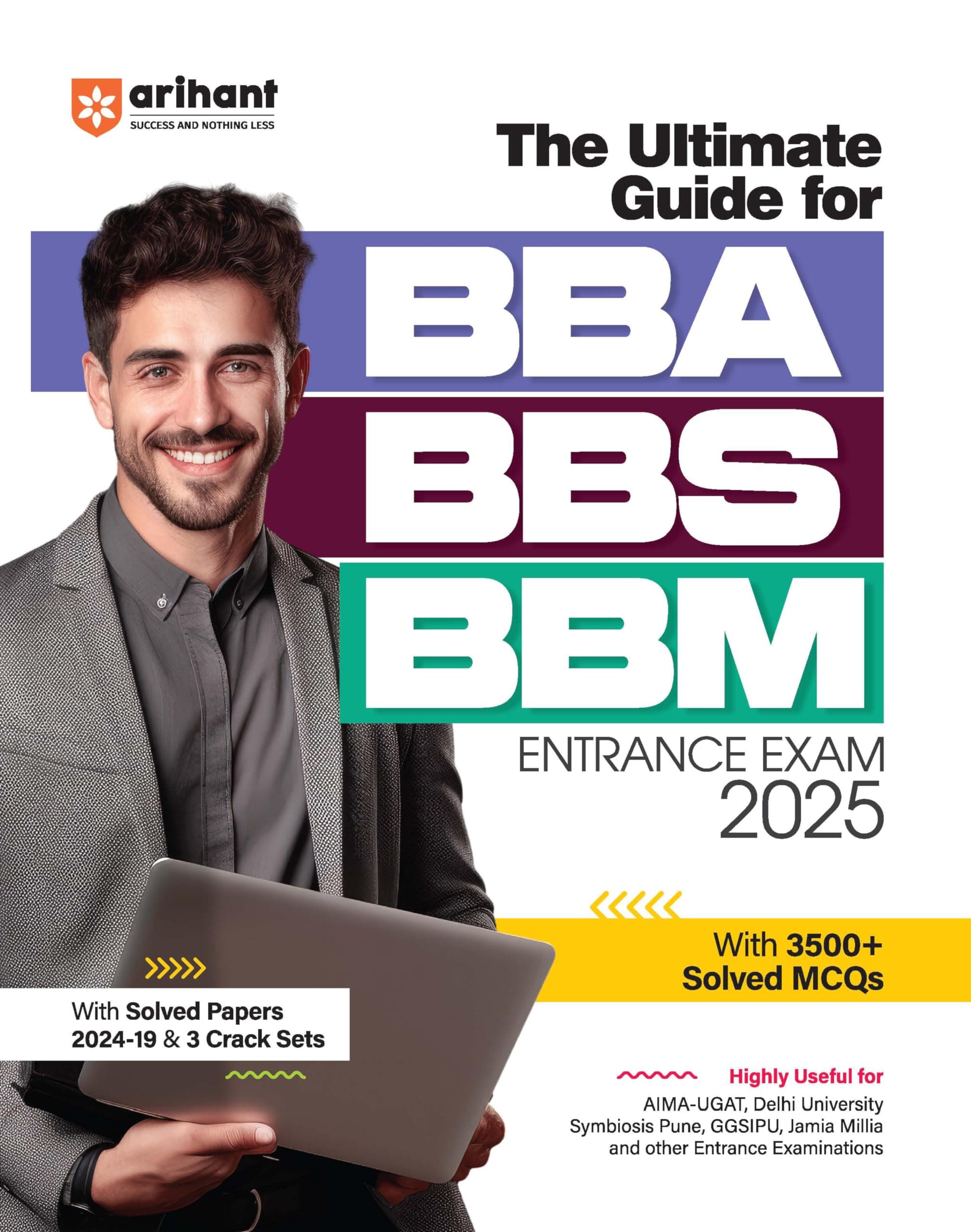 (OLD EDITION) Arihant The Ultimate Guide for BBA|BBS|BBM Entrance Exam 2025