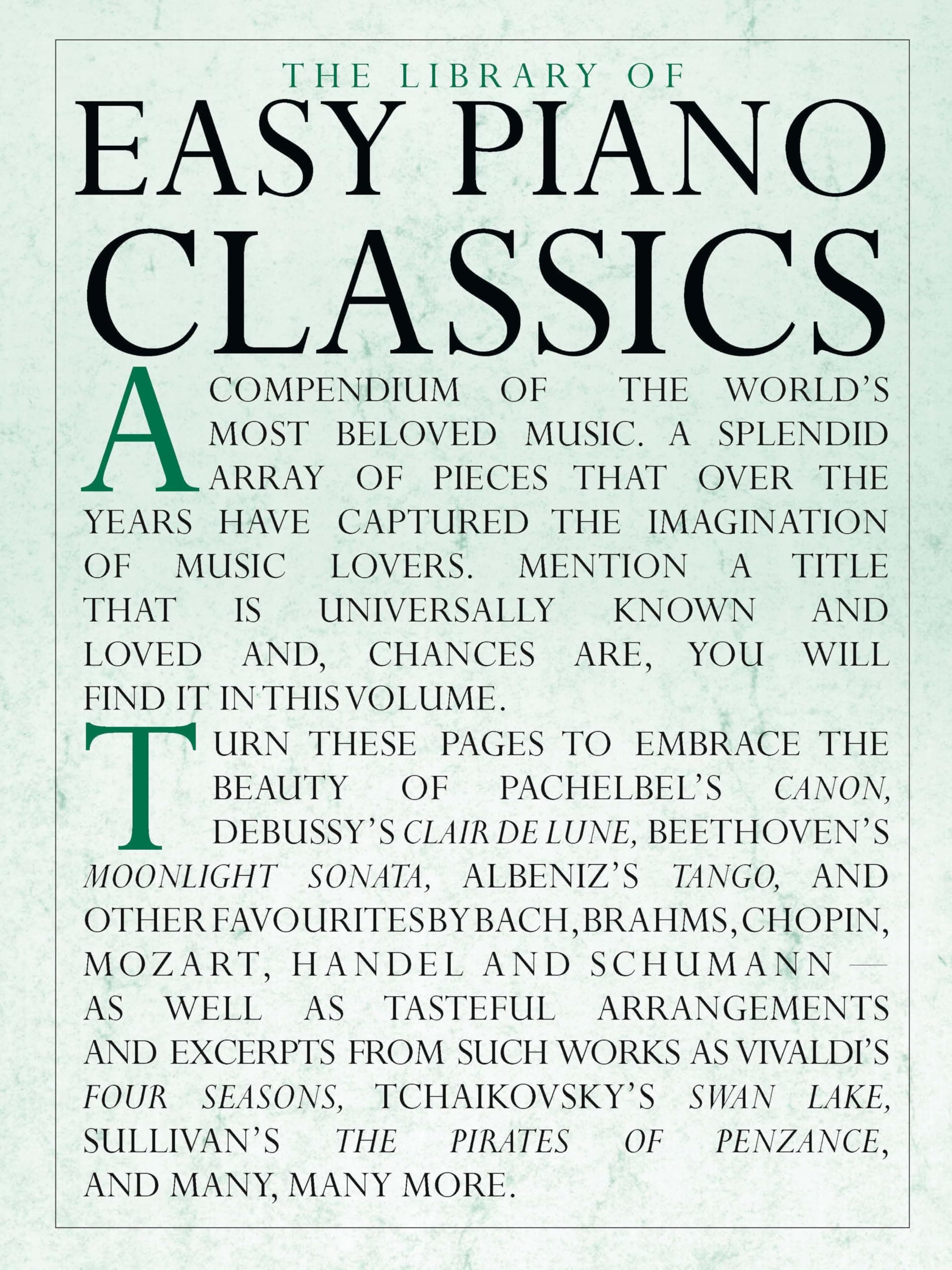 Library of Easy Piano Classics