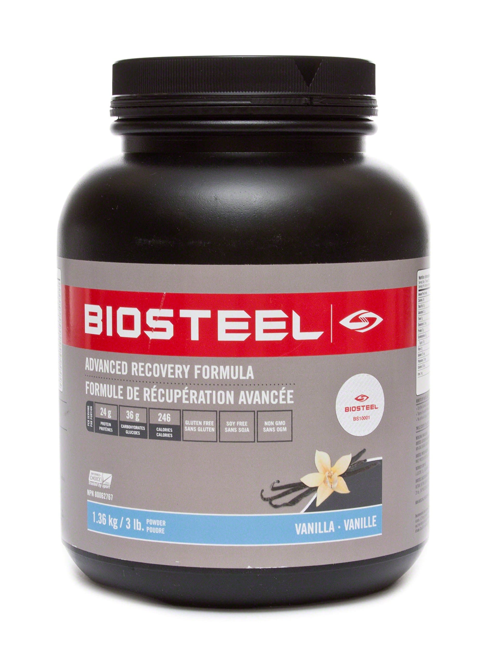 BioSteel Advanced Recovery Formula - 3lbs (3lb, Vanilla)