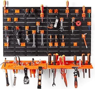 Pegboard & Shelf Tool Organiser