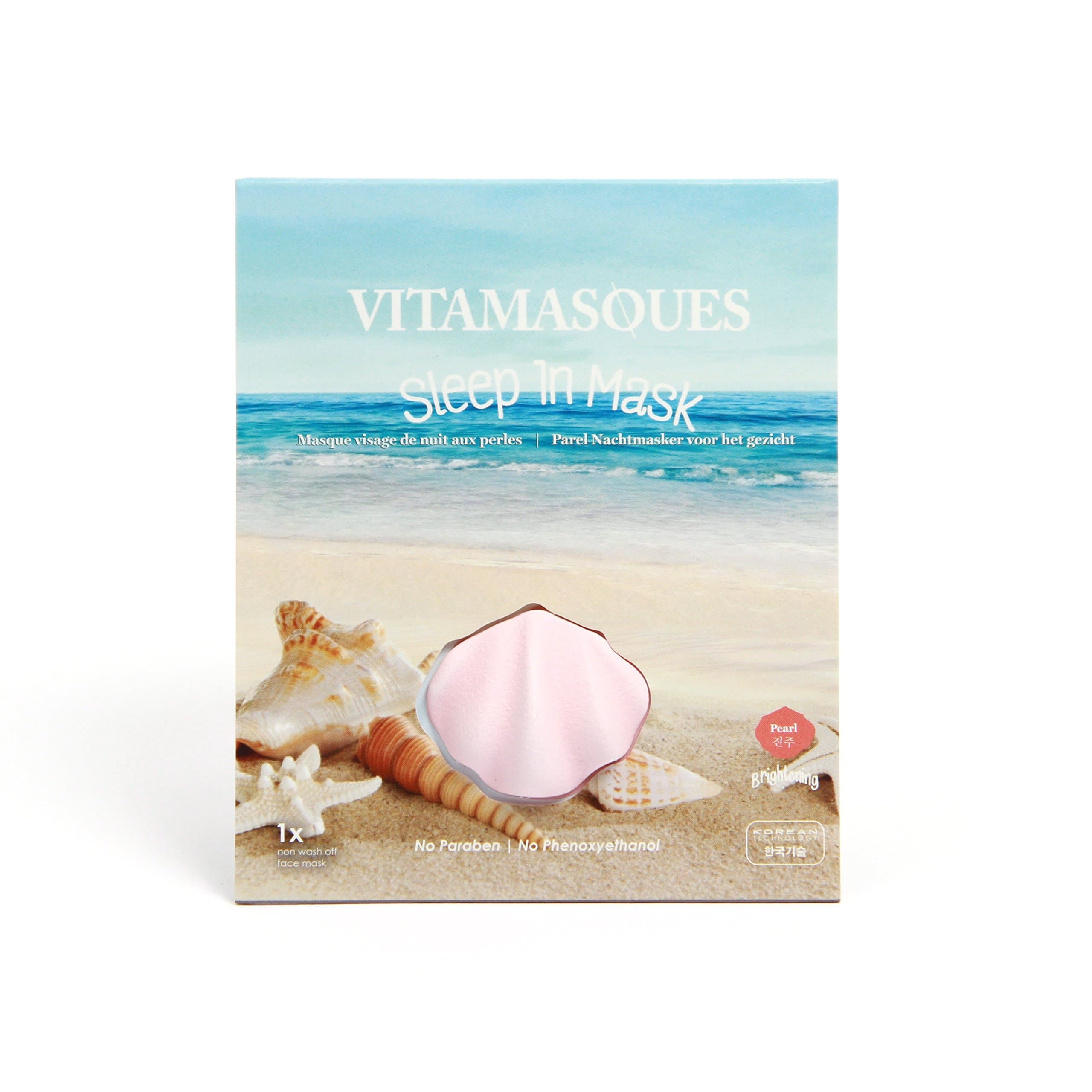 VITAMASQUES Pearl Sleep in Mask - Half Shape