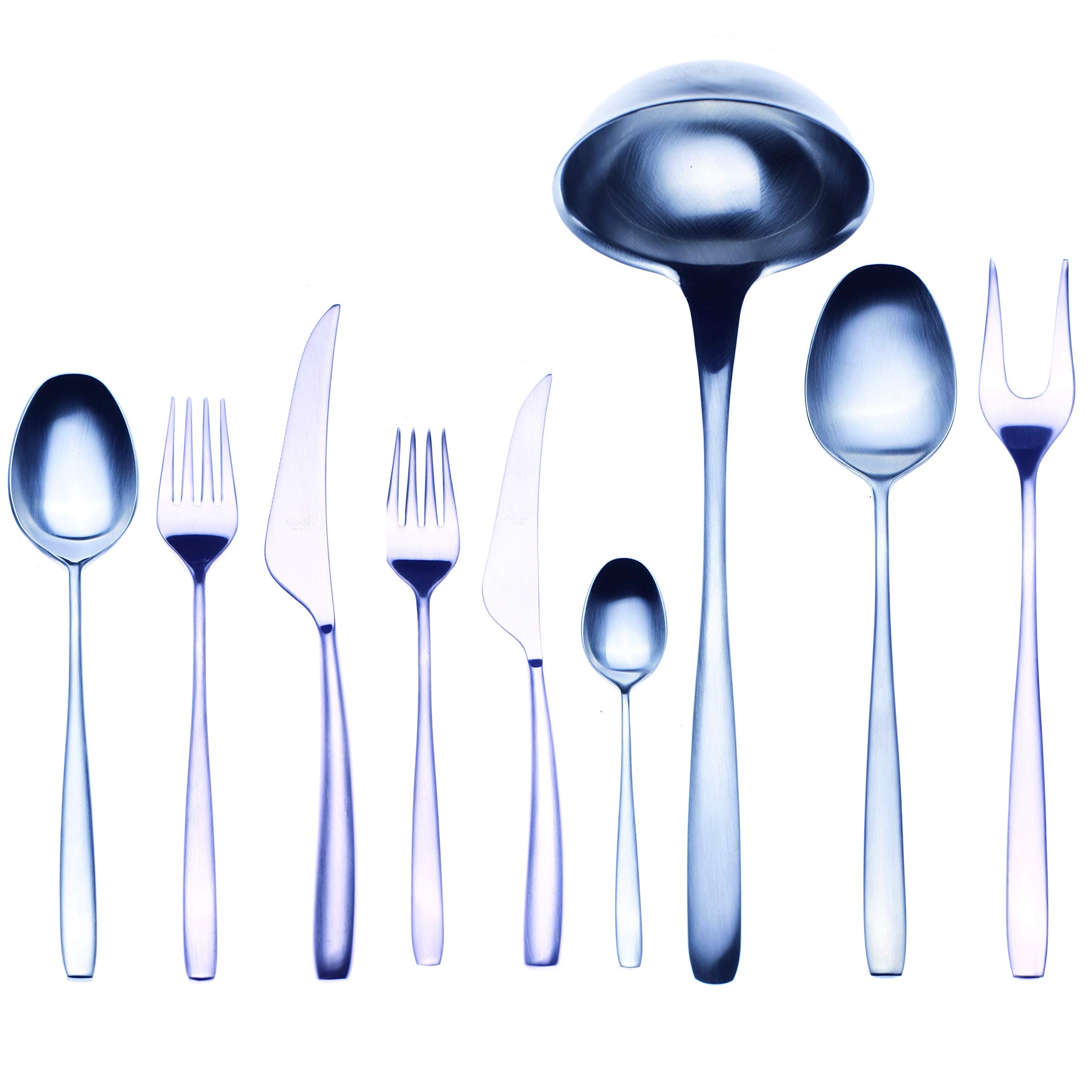 Mepra flatware-sets, Metallic