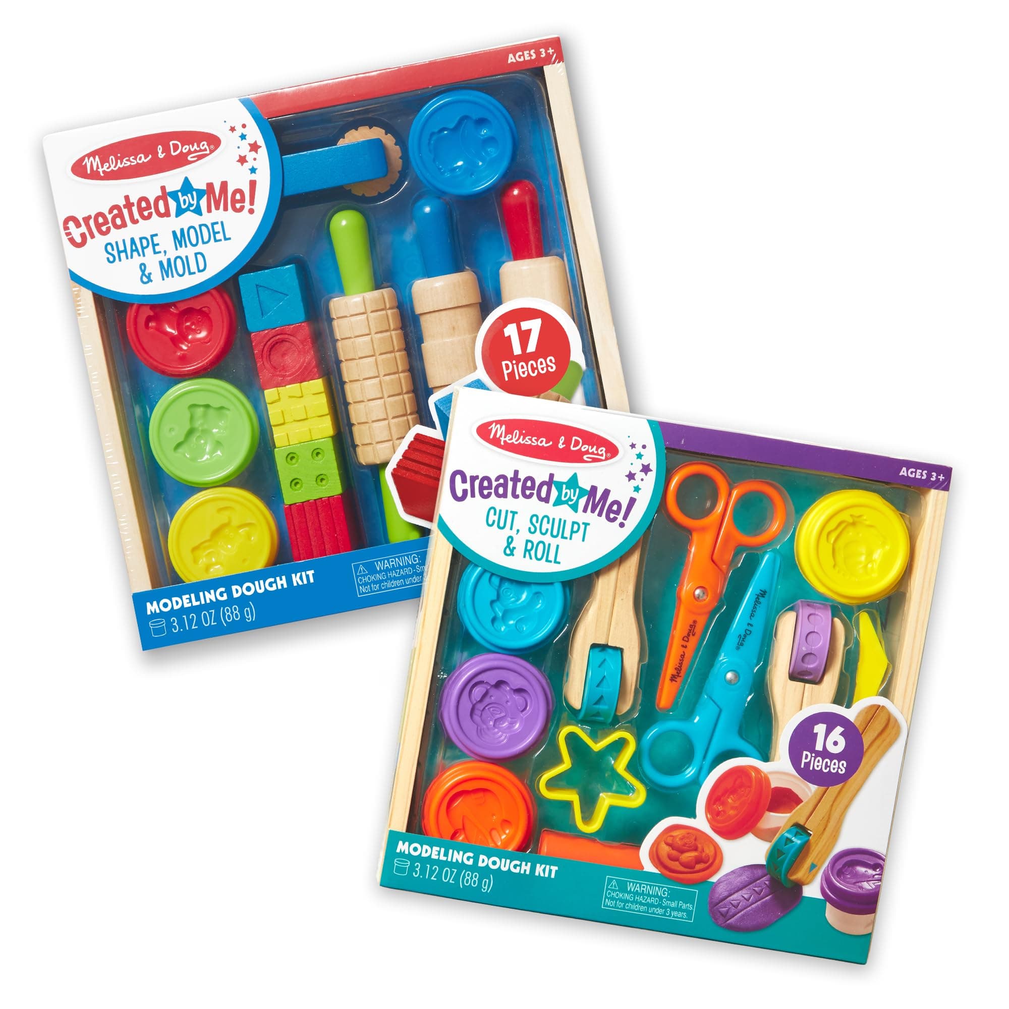 Clay Play Activity Set With Sculpting Tools and 8 Tubs of Modeling Dough, 93187
