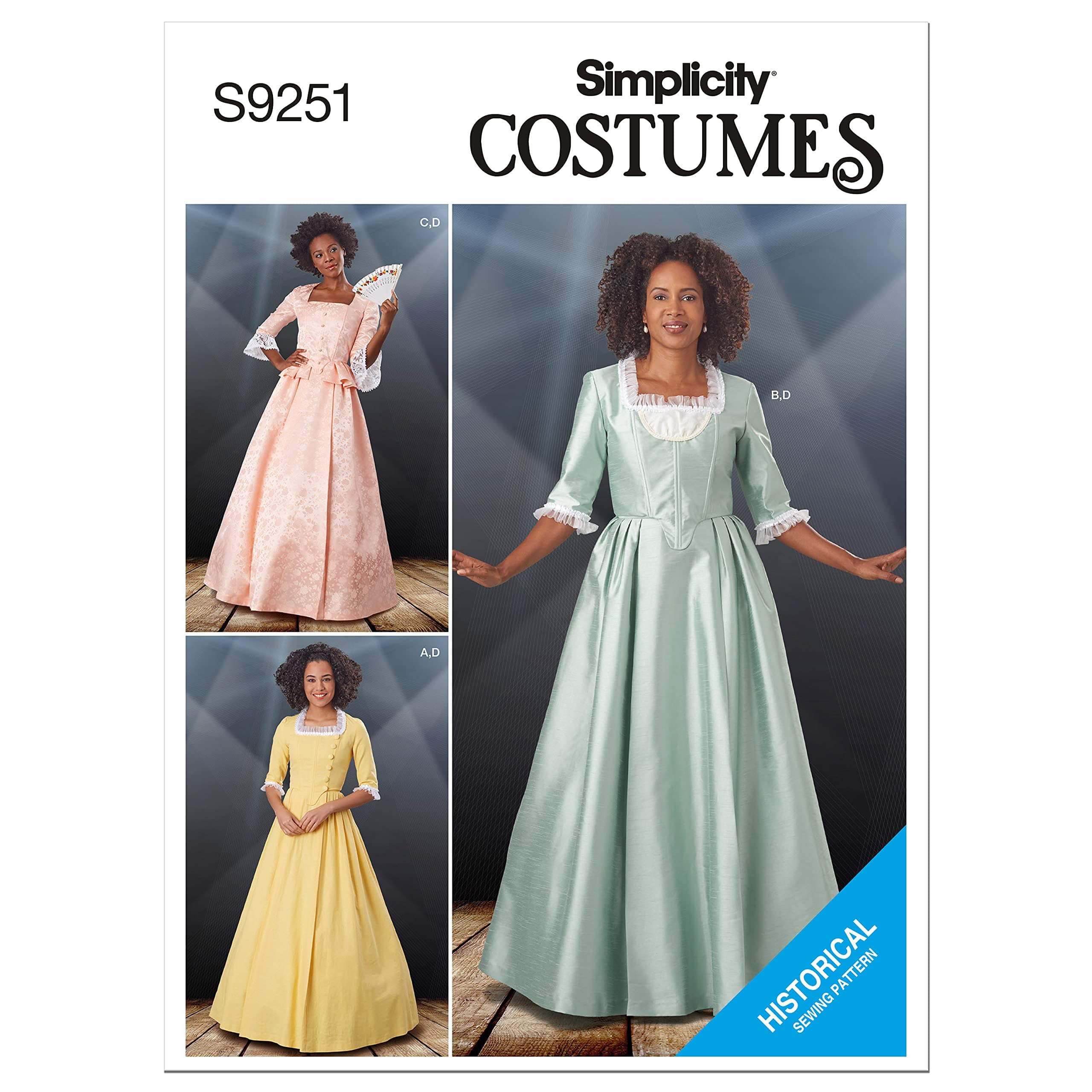 Simplicity Craft Sewing Pattern, r5 (14-16-18-20-22), White