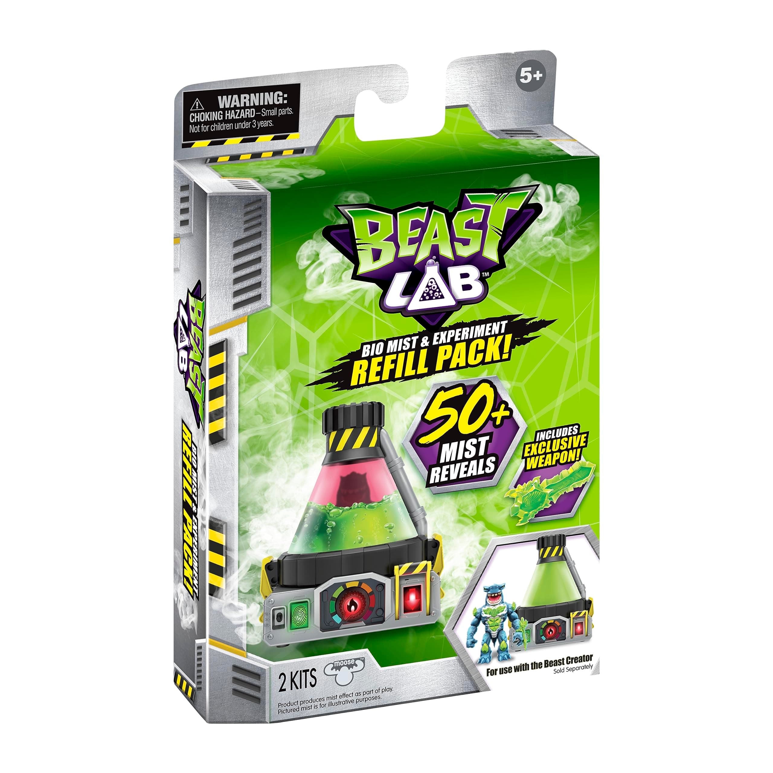 Beast Lab: Refill Pack with Lab Mist for 50 More Mist Reveals of Your Monster, Experiment Ingredients and Exclusive Monster Weapon