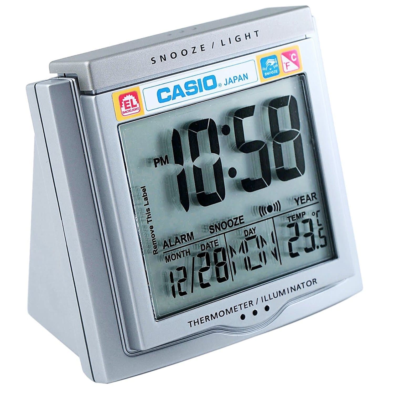 Casio DQ-750-8ER Wake Up Timer, Silver