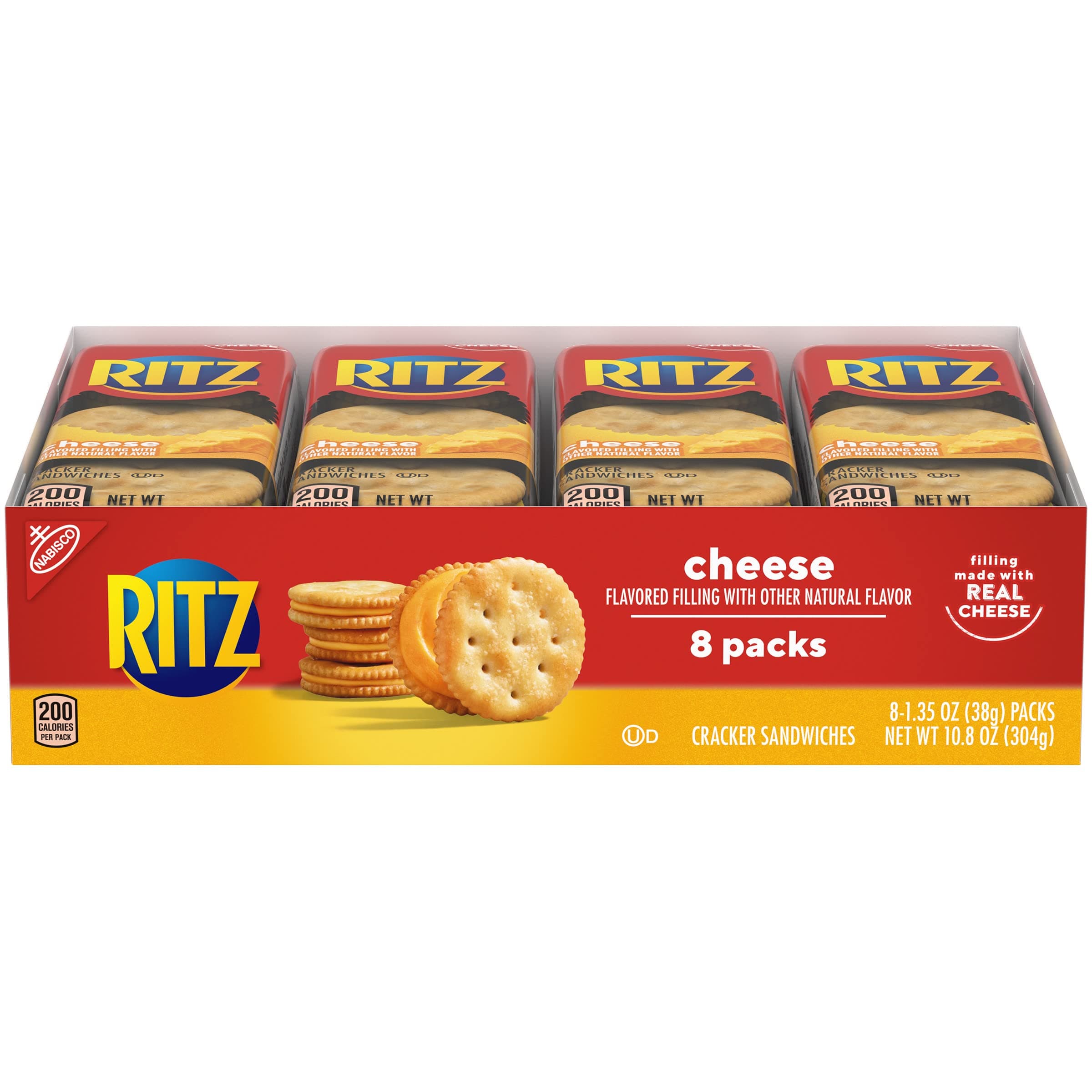 Ritz Cracker Sandwiches, Cheese, 10.8 oz