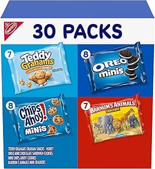 Nabisco Team Favorites Variety Snack Pack, 1 Oz., 30 Count