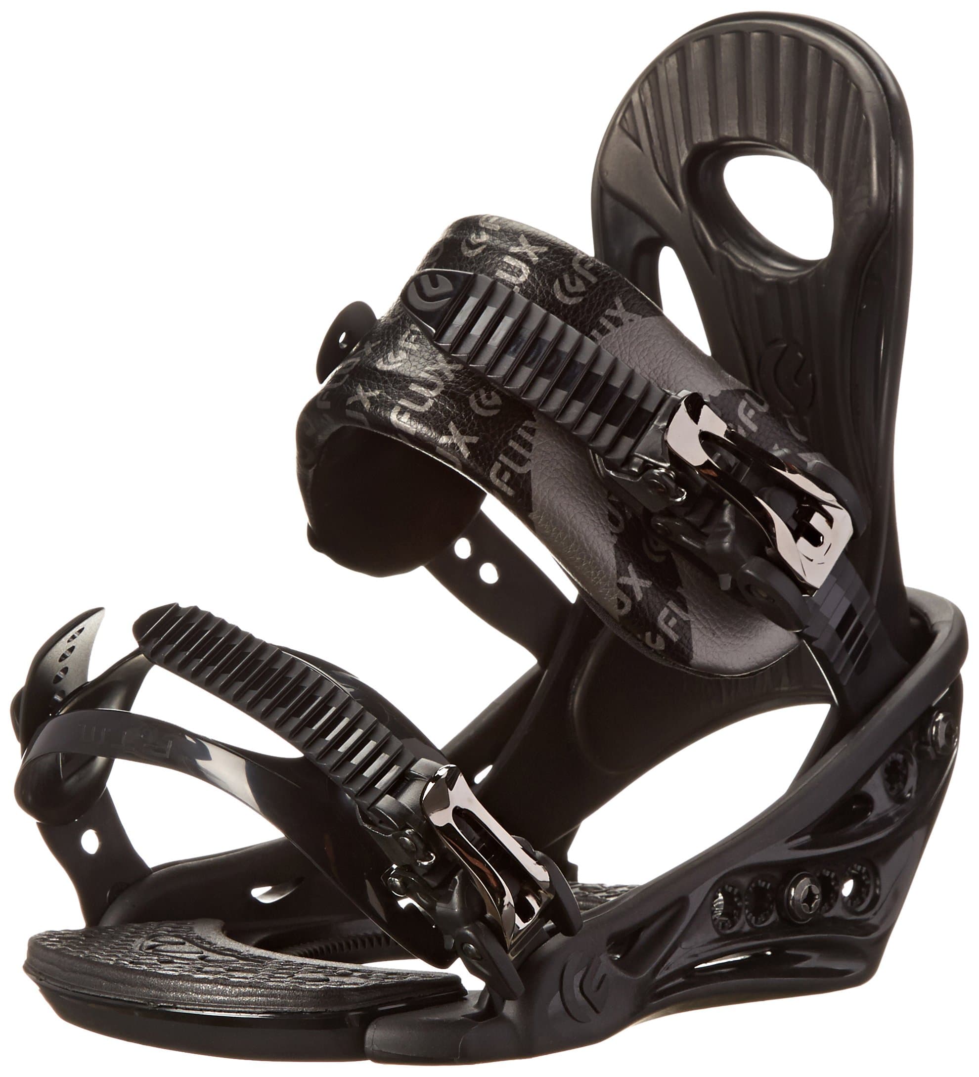 Flux Bindings PR Snowboard Binding, Black, Large