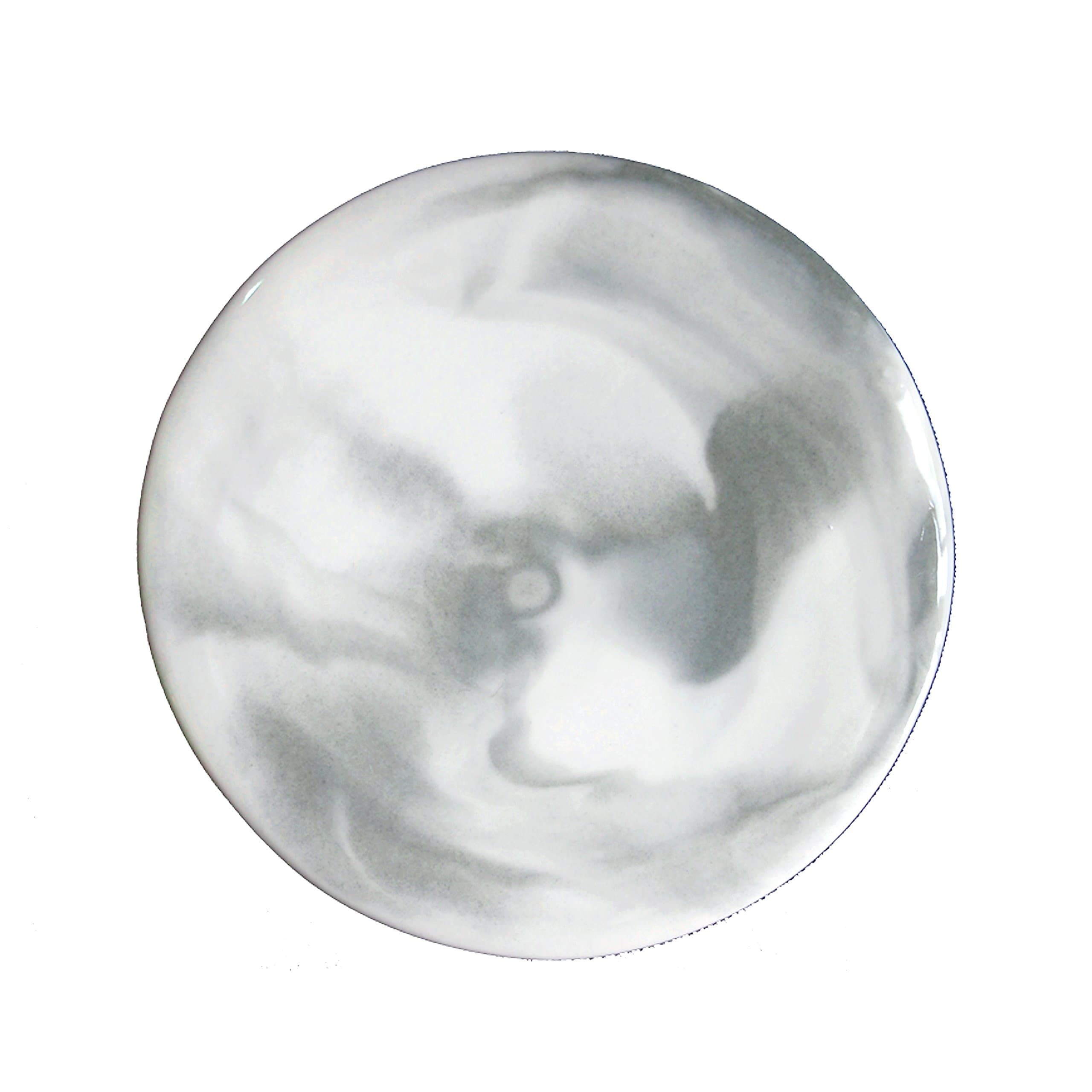 White Marble Coasters set for drinks, used for your bar and home party in Christmas event&Gifts by SVY (Set of 2, Round)