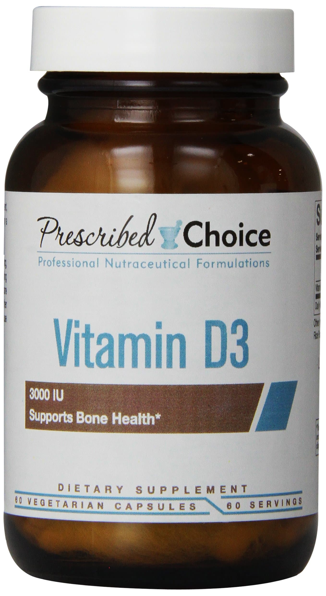 Vitamin D3 3000 IU Capsules, 60 Count