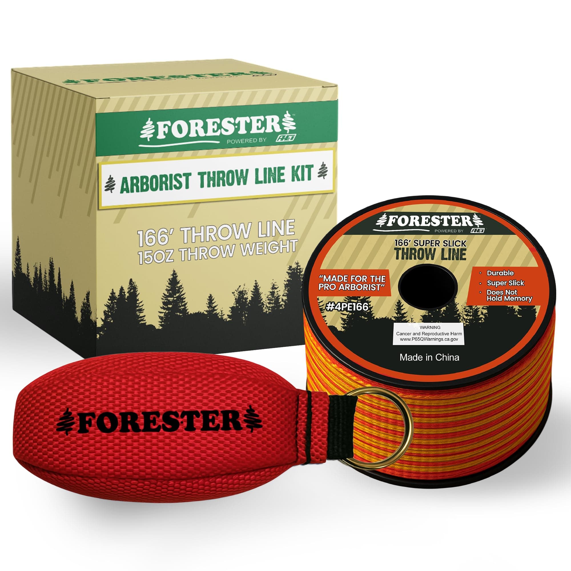 Forester 166 Foot Arborist Throw Line Kit