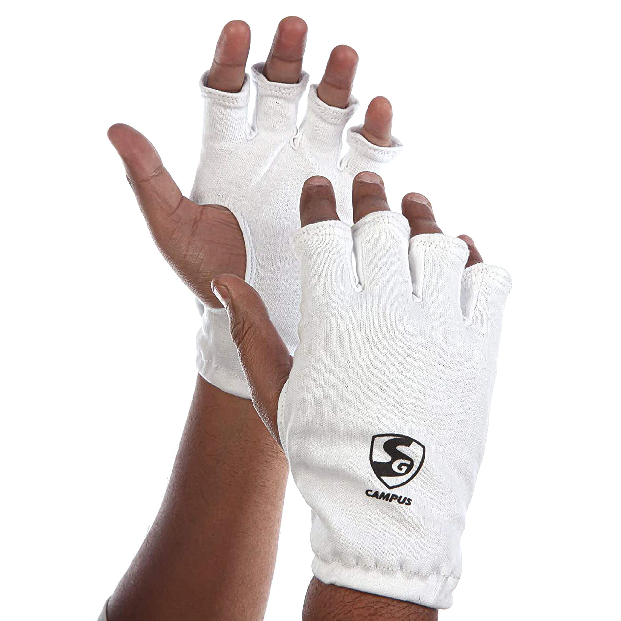 SG Cricket Campus Cotton Inner Gloves, Junior (Assorted)