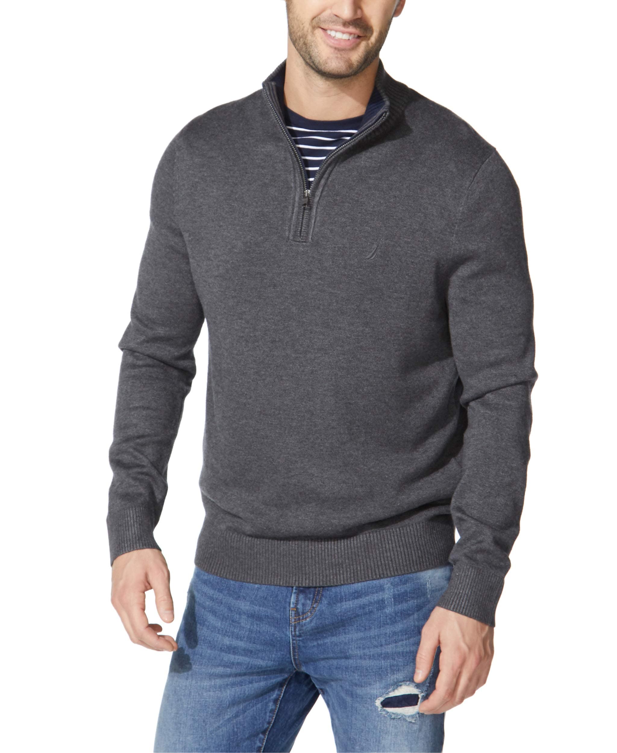 Men's Quarter-Zip Sweater