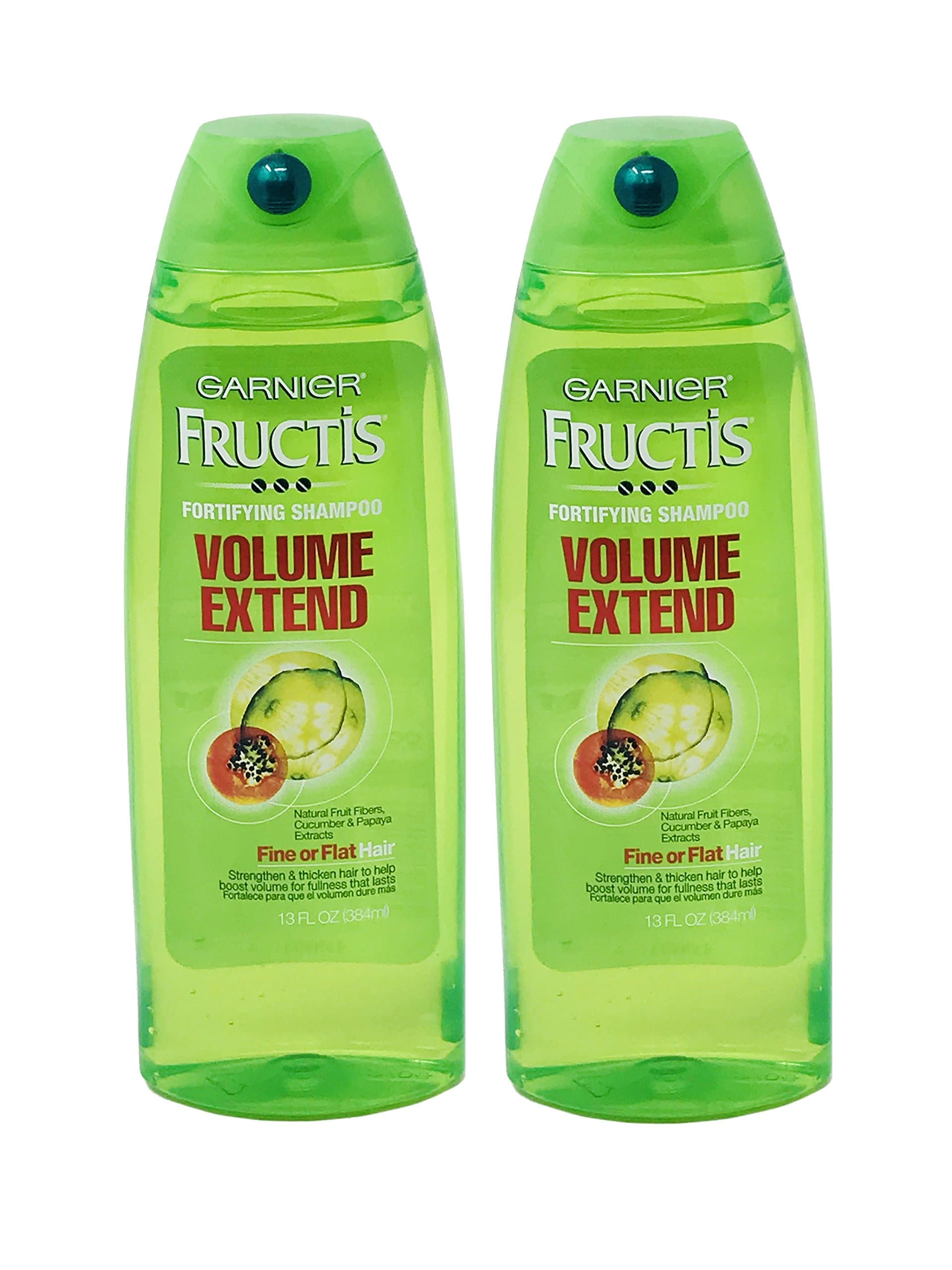 Garnier Fructis Shampoo Volume Extend 13 Ounce (384ml) (2 Pack)