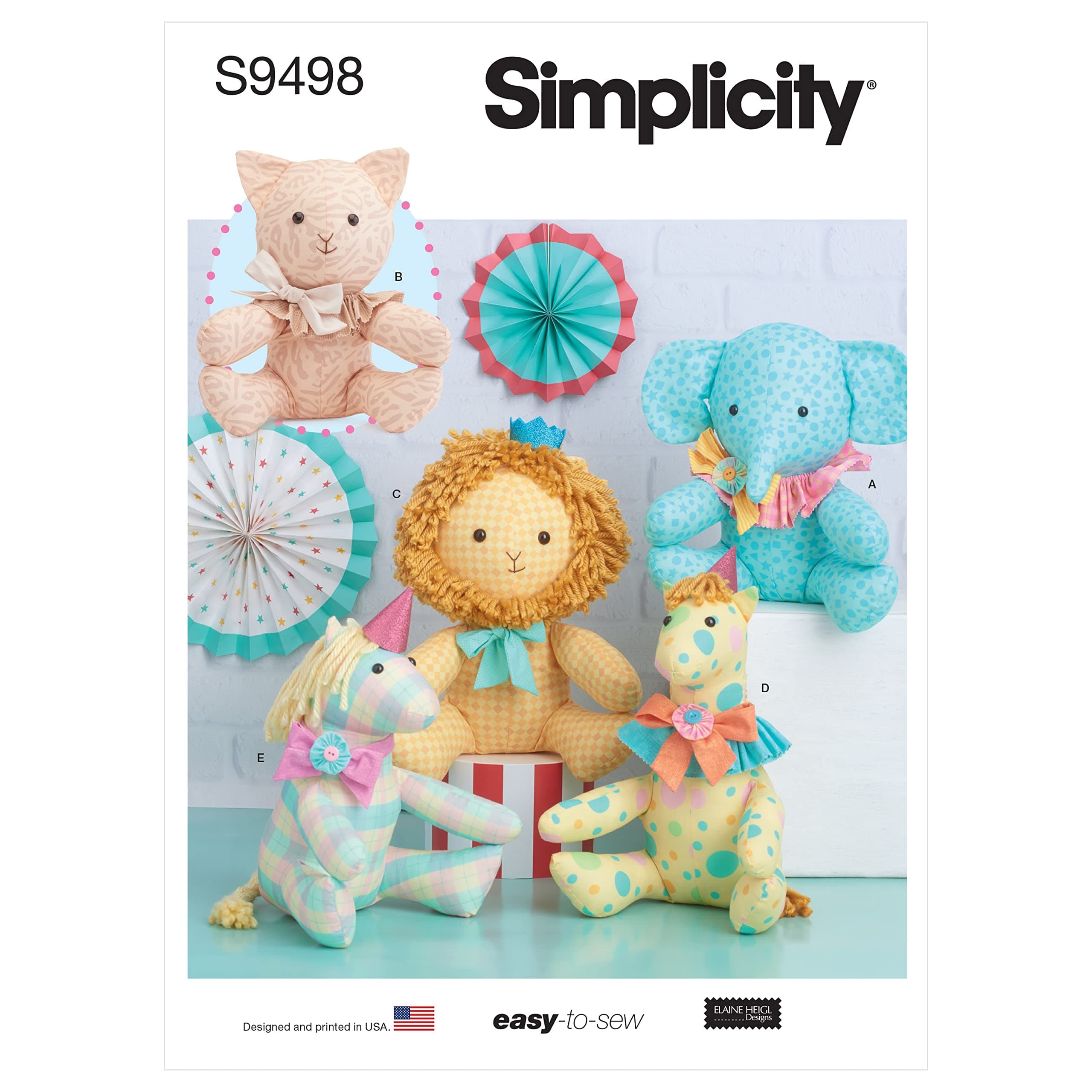 Simplicity SS9498OS UNDEFINED Stuffed Craft OS (ONE Size)