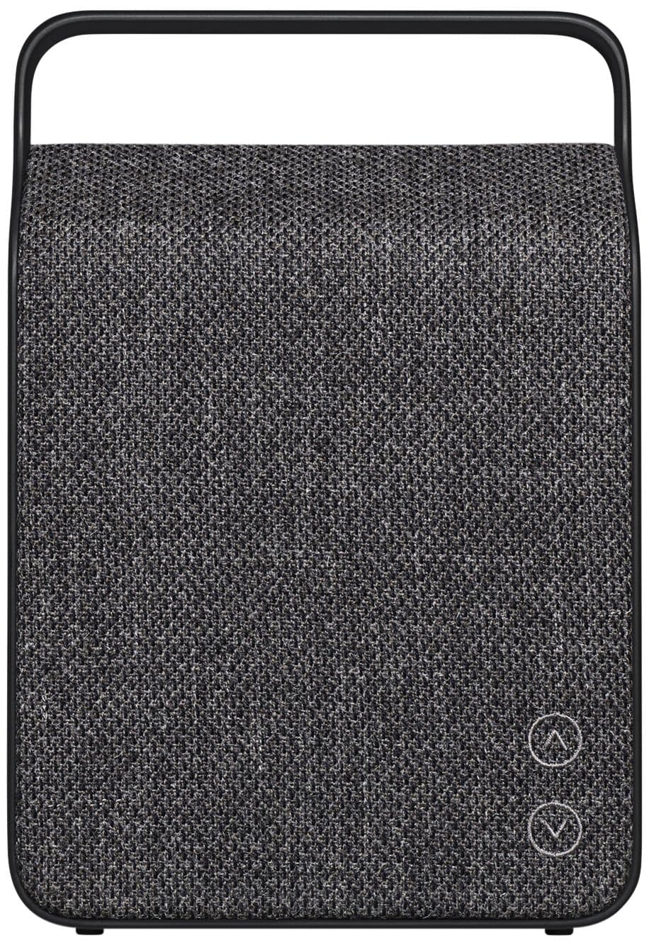 Vifa Oslo Compact Rechargeable Hi-Resolution Bluetooth Portable Speaker (Anthracite Grey)