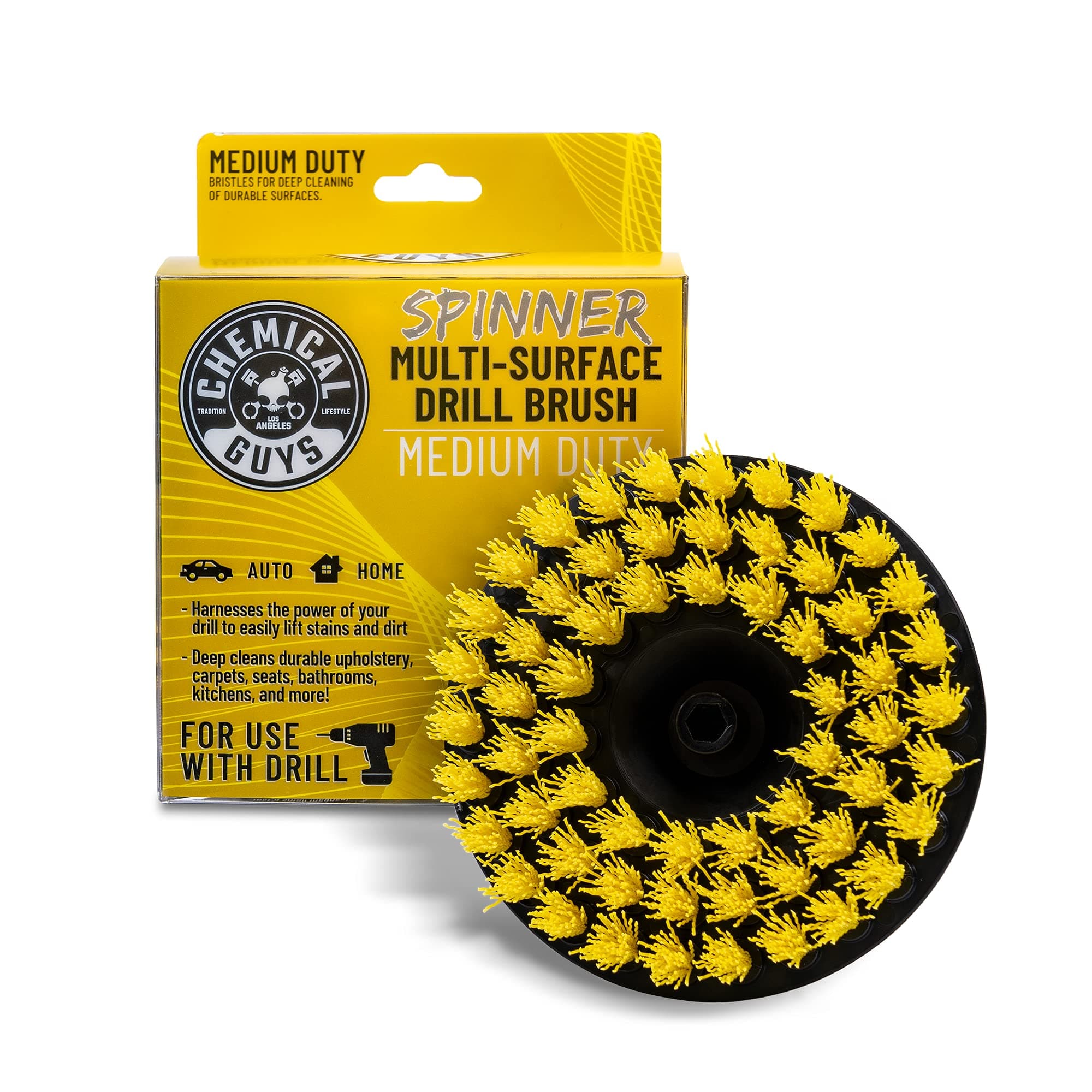 Chemical Guys Carpet Brush with Drill Attachment (Medium Duty)