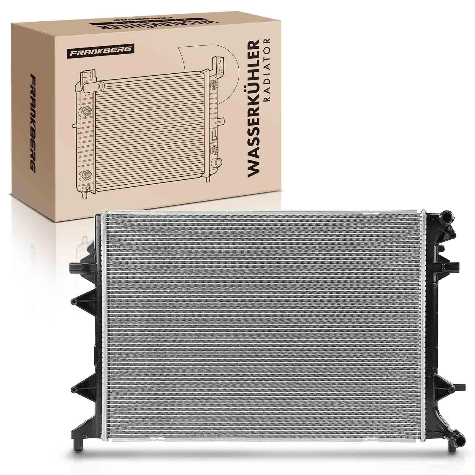 FrankbergEngine Cooling Compatible with Ca.ddy Alltrack MPV SAB 2.0L 2015-Present Golf VI Cabriolet 517 1.4L 2.0L 2013-2016 Scir.occo 137 138 1.4L 2.0L 2013-2017 Replace# 5K012 1251S