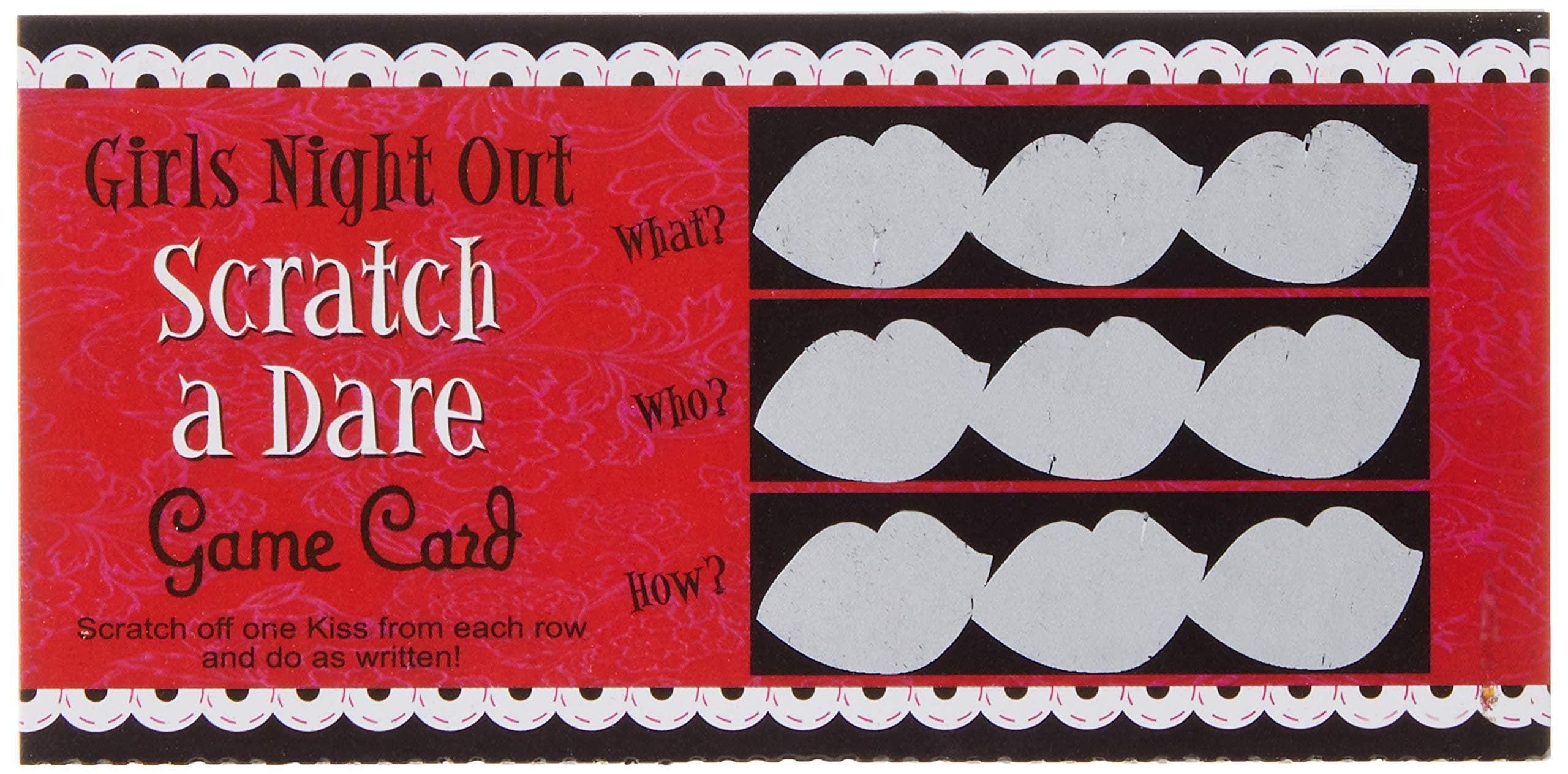 Smiffys Hen Night Dare Scratch Cards