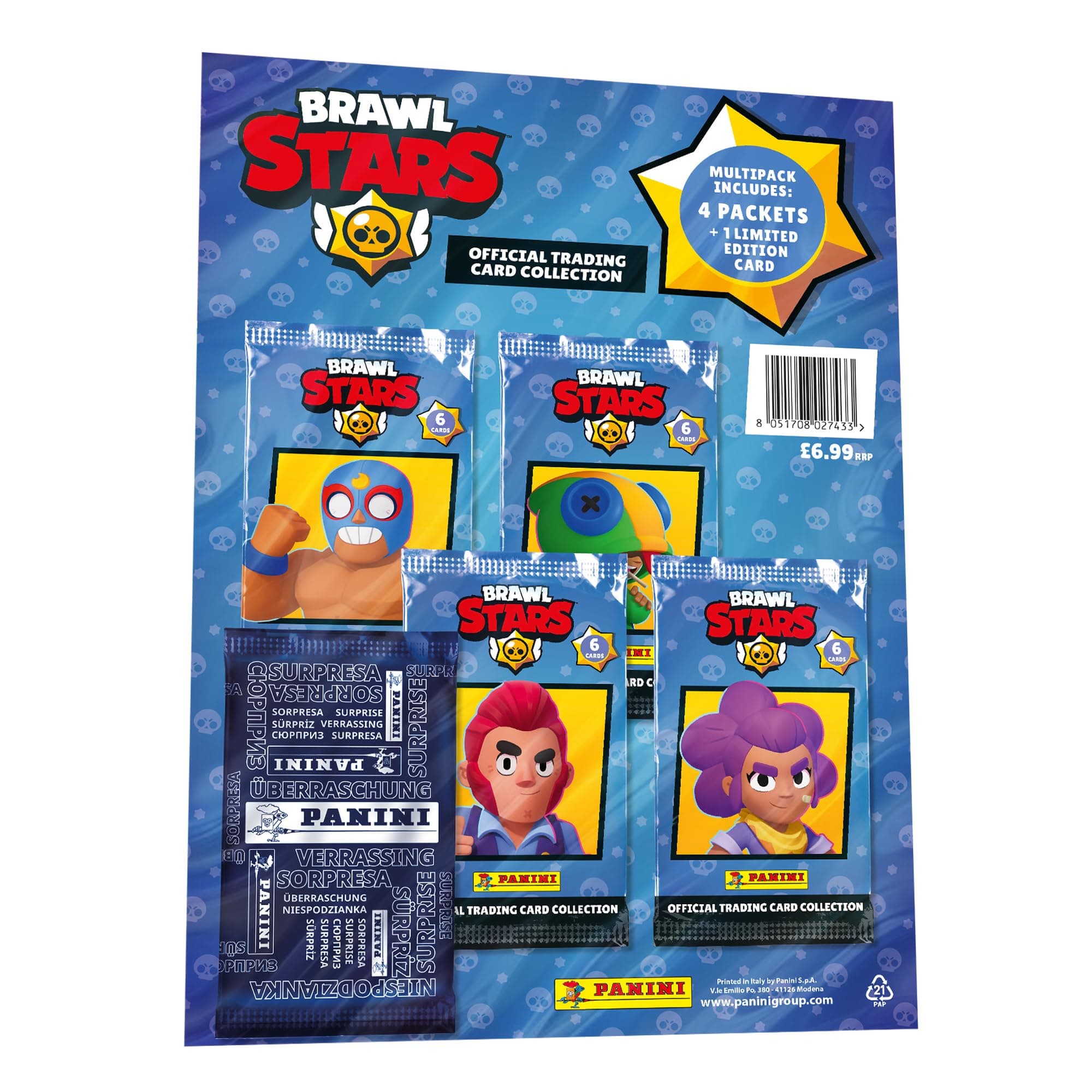 Brawl Stars Trading Card Collection - Multipack