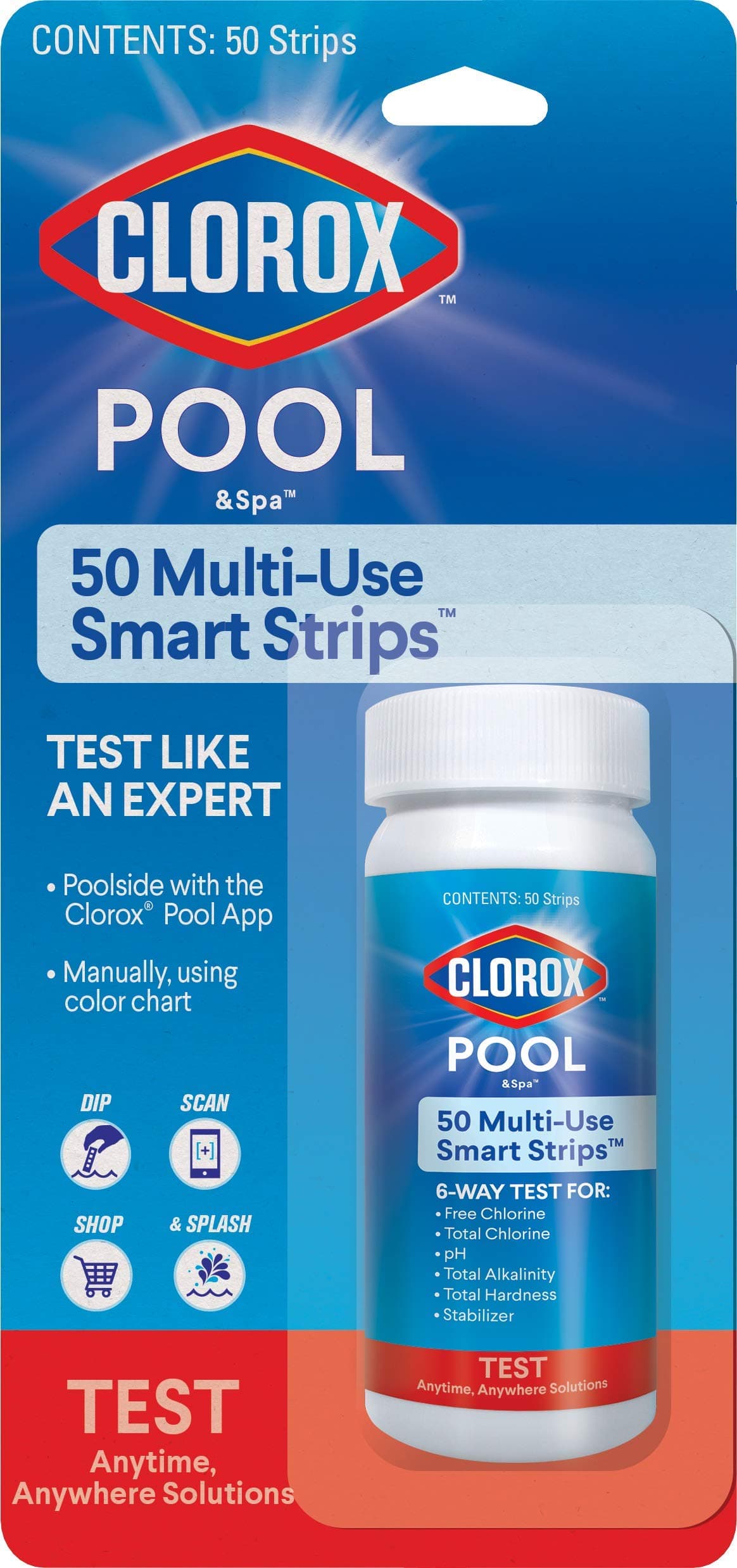 My Pool Care Assistant, 50 Test Strips