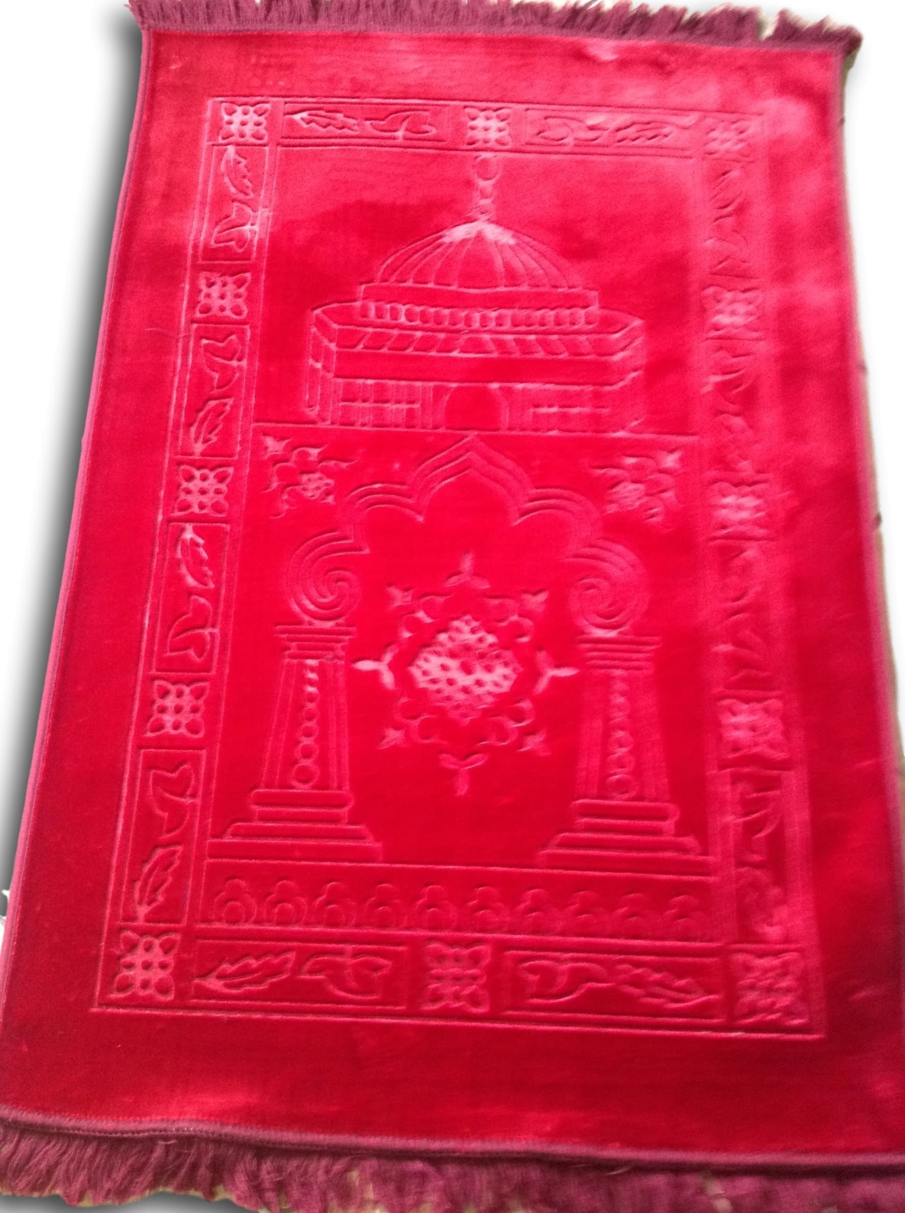 Super Soft Extra Thick Muslim Prayer Mats Extra Large , None Slip Musallah