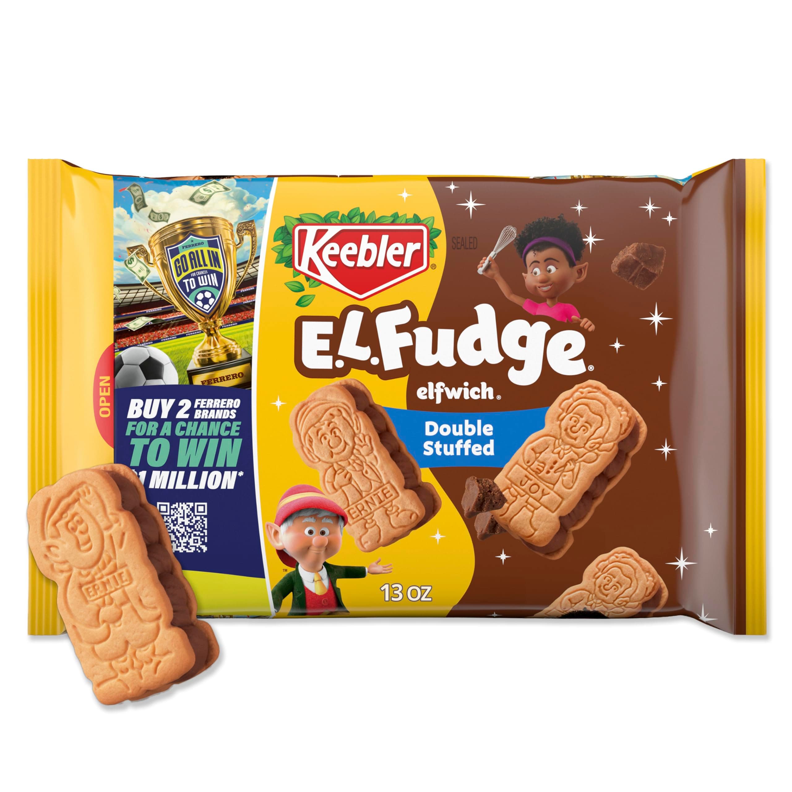 Keebler E.L. Fudge Double Stuffed, 13 oz