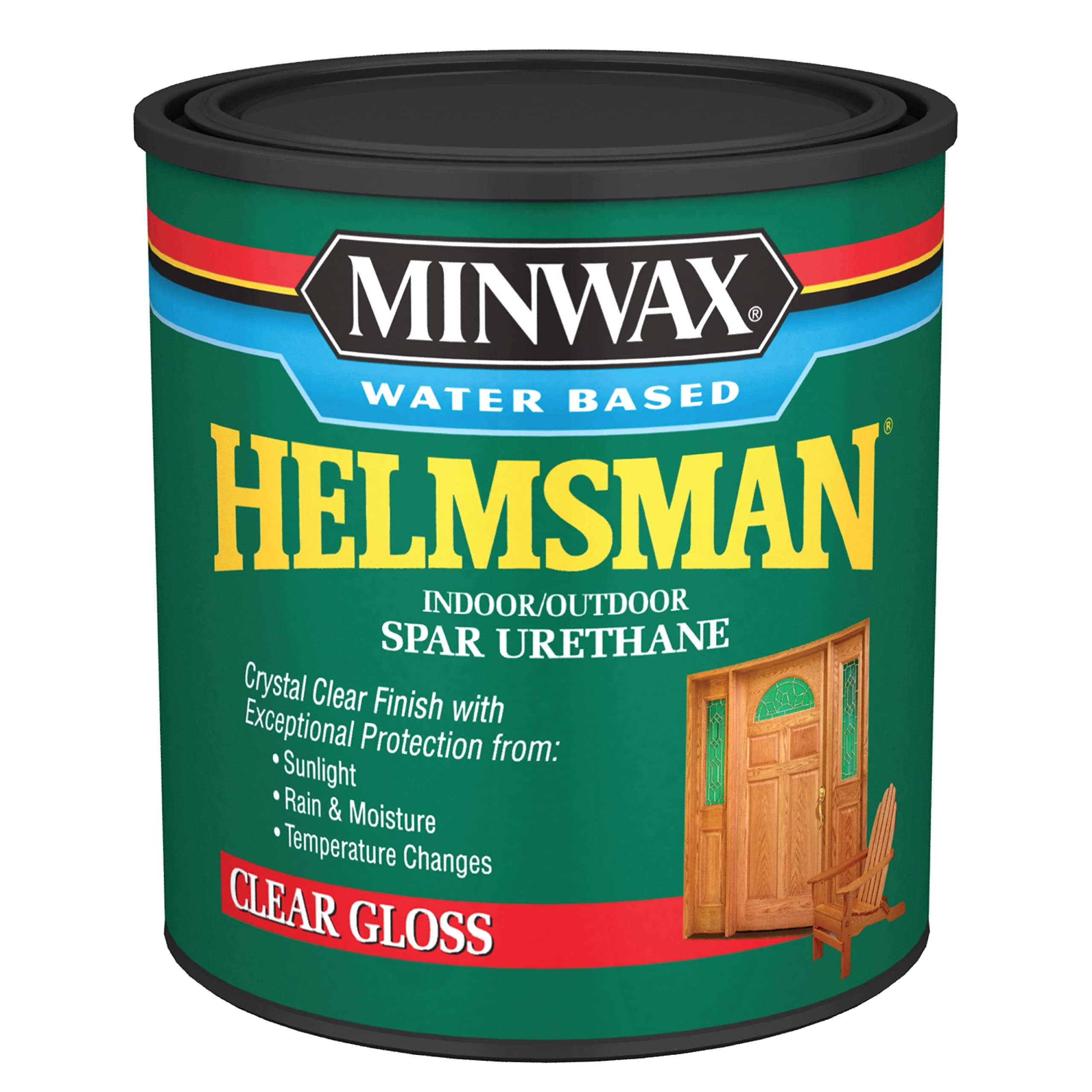 Helmsman Water Based Spar Urethane, Quart, Gloss
