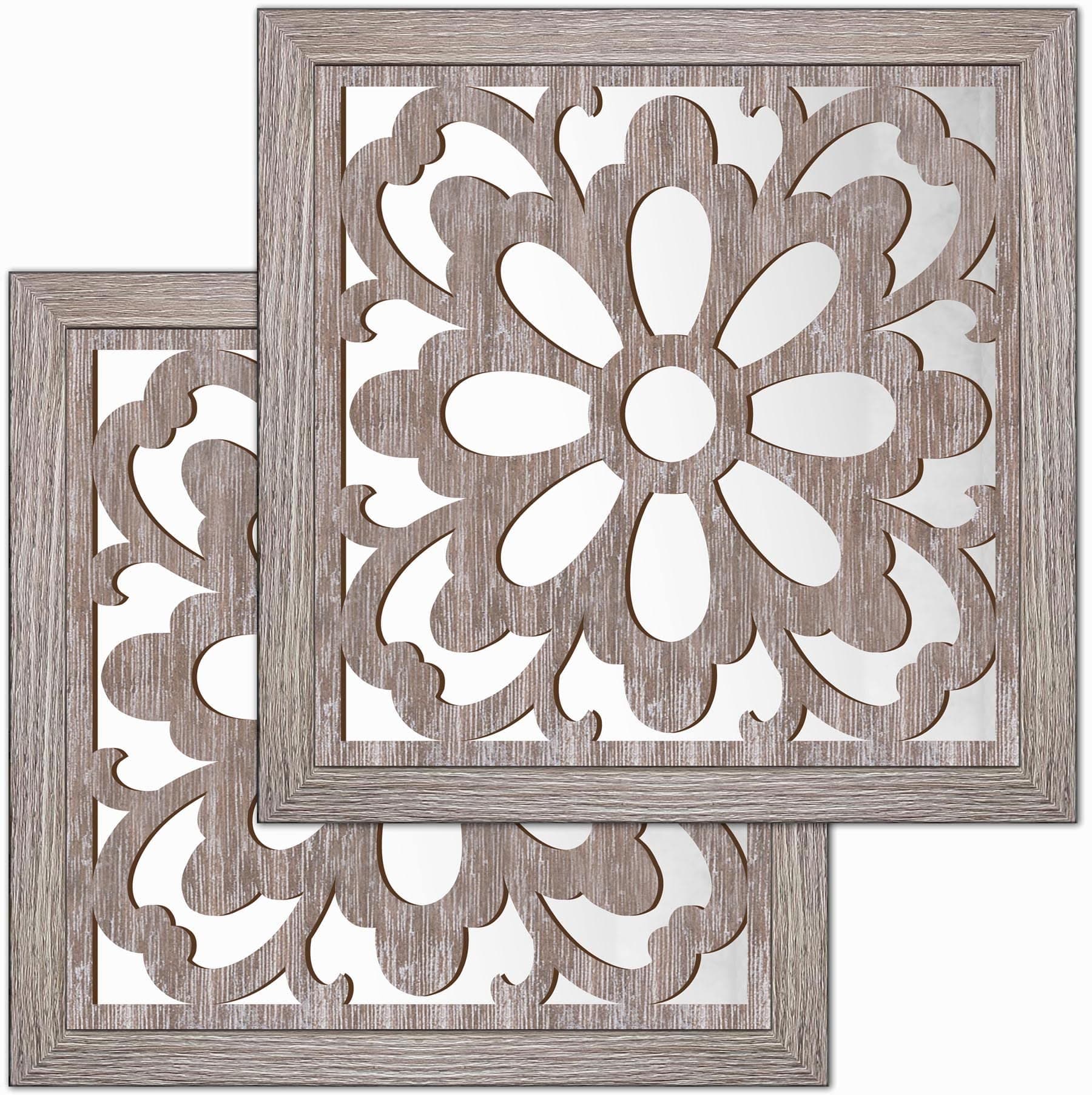 Decorative Mirror Style C 12x12"