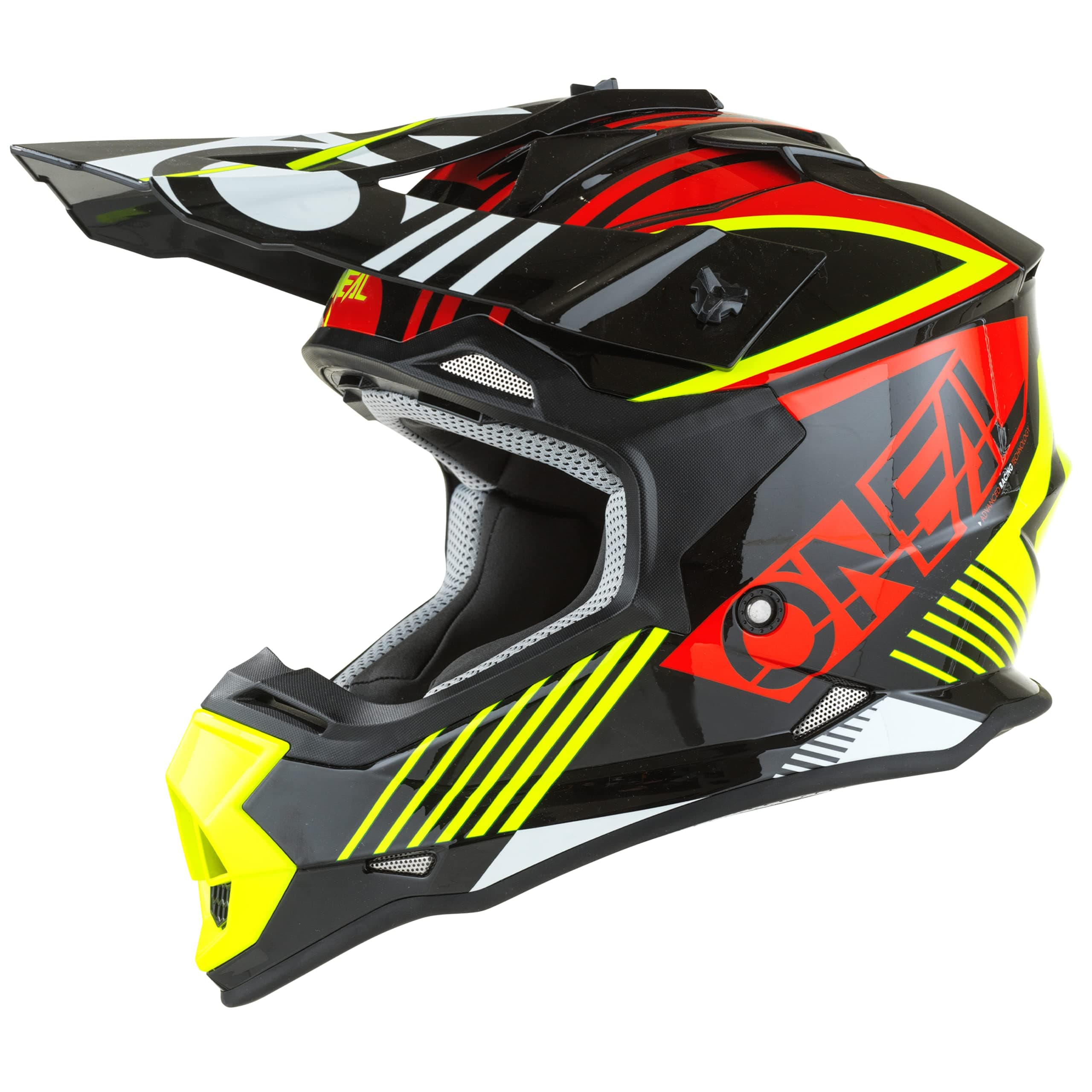 O'Neal2 SRS Helmet Rush Red/Yellow